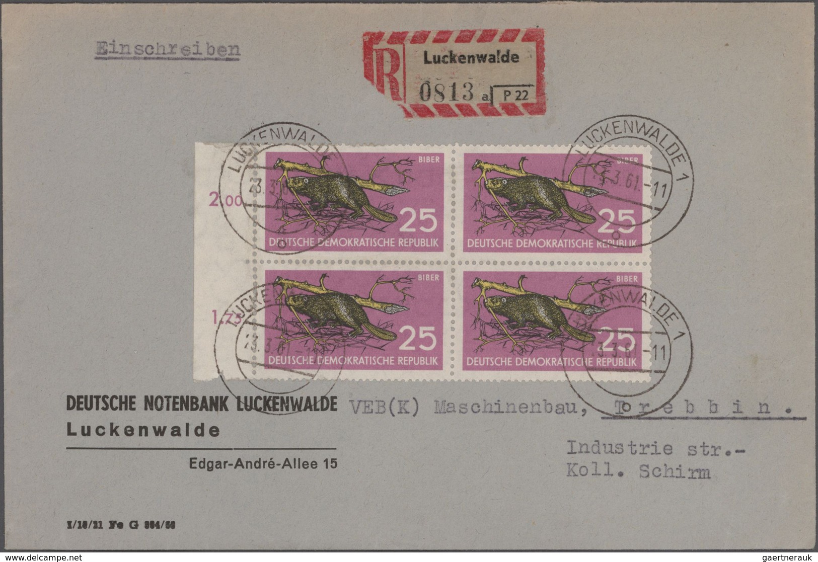 Alle Welt: 1813/1970 abatement in nine boxes with ca. 8000 covers, cards, letters and unused and use