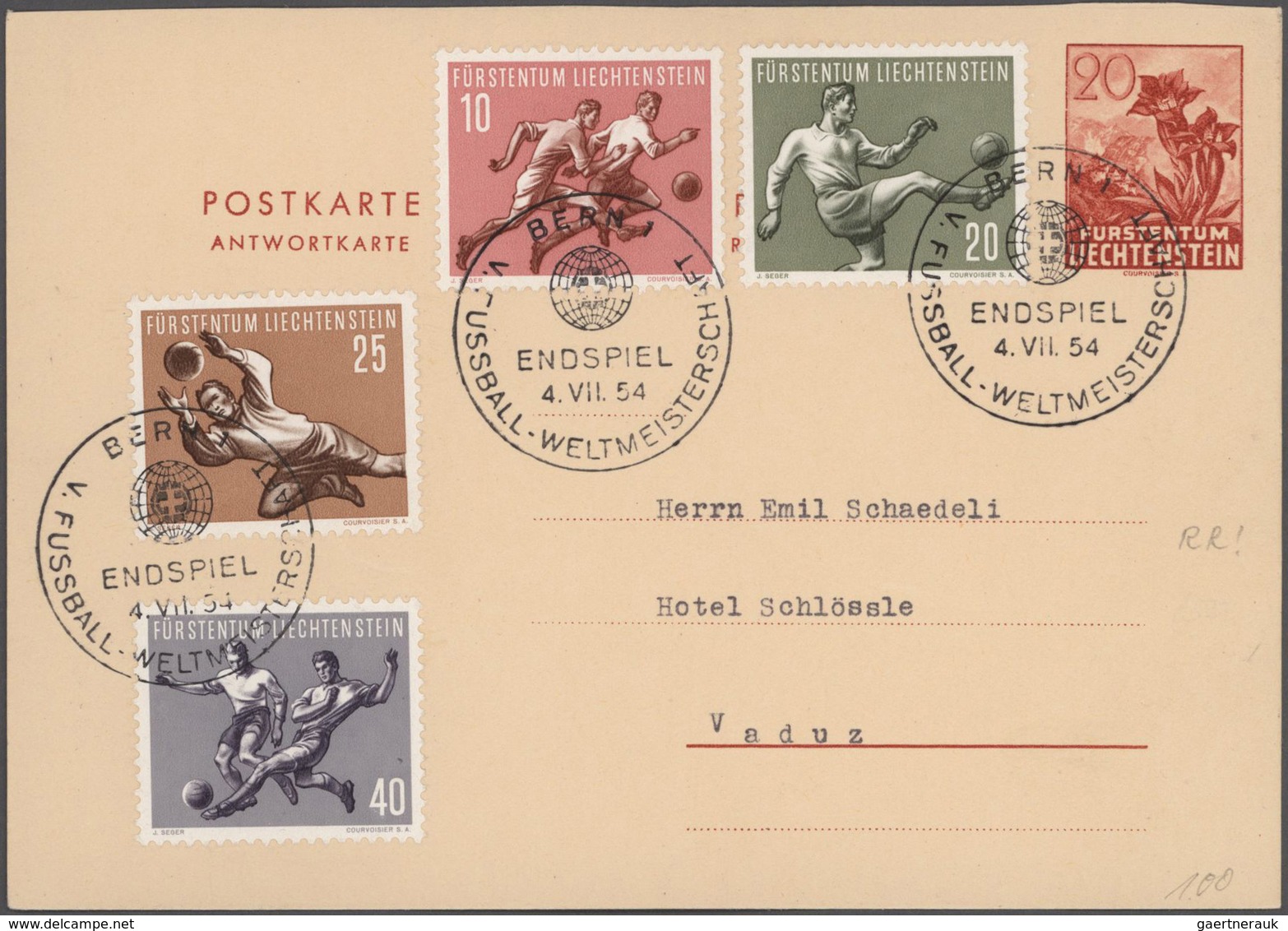 Alle Welt: 1857/1960 album with ca. 170 covers, postal stationeries (mostly used postal stationery c