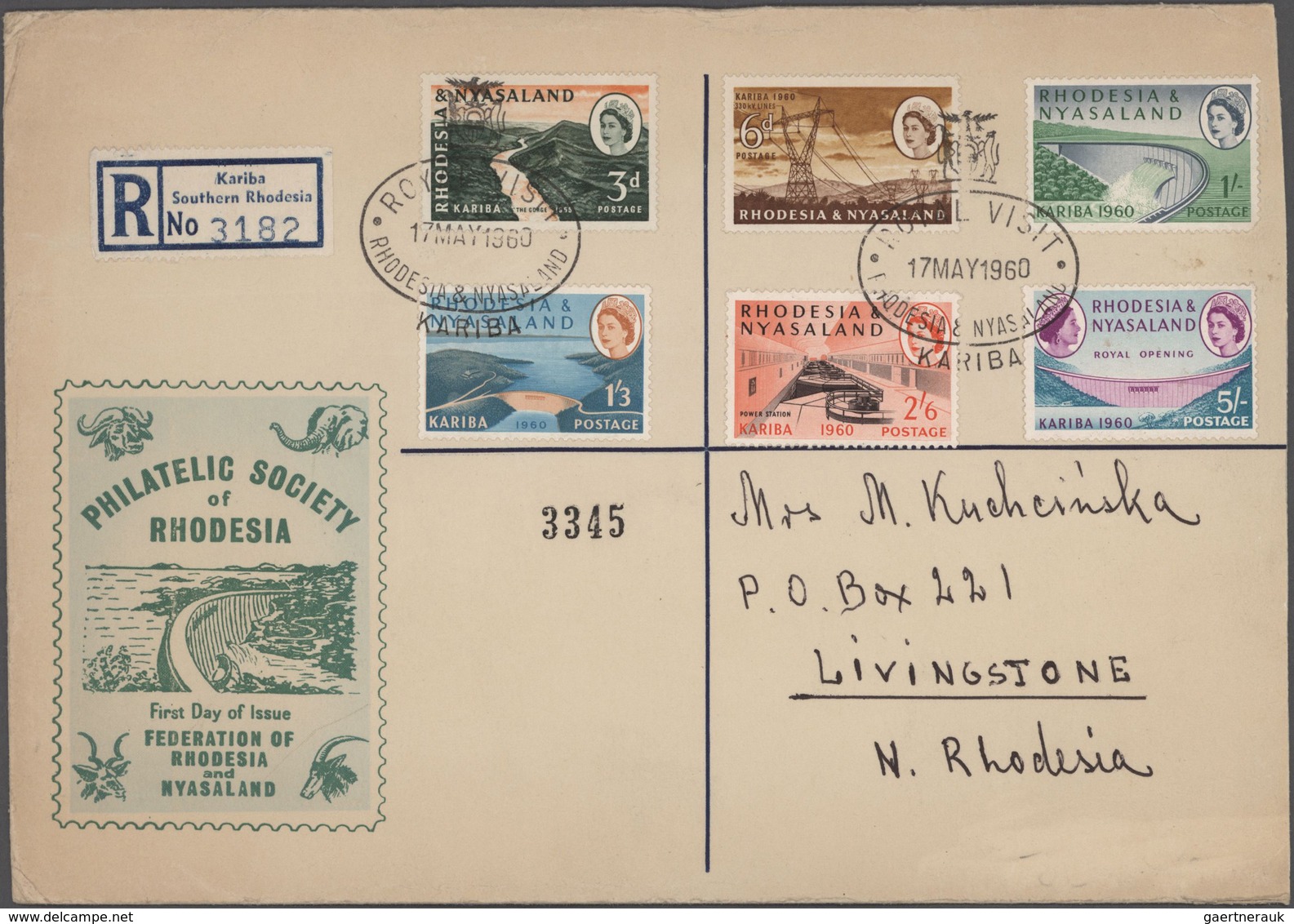 Alle Welt: 1880/1964 album with ca. 90 covers and used postal stationeries (incl. some picture posta