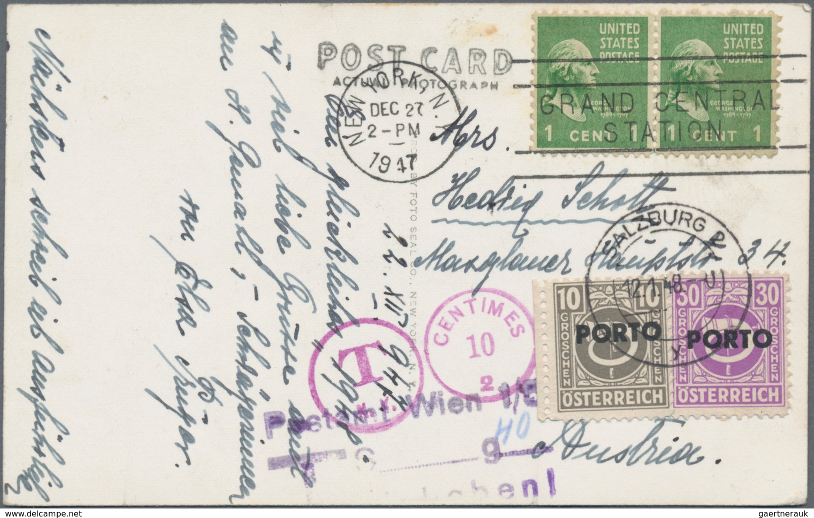 Alle Welt: 1894 - 1972 (ca.), Accumulation Of Over 70 Covers, While Letters, Postal Stationary, FDC, - Collections (without Album)
