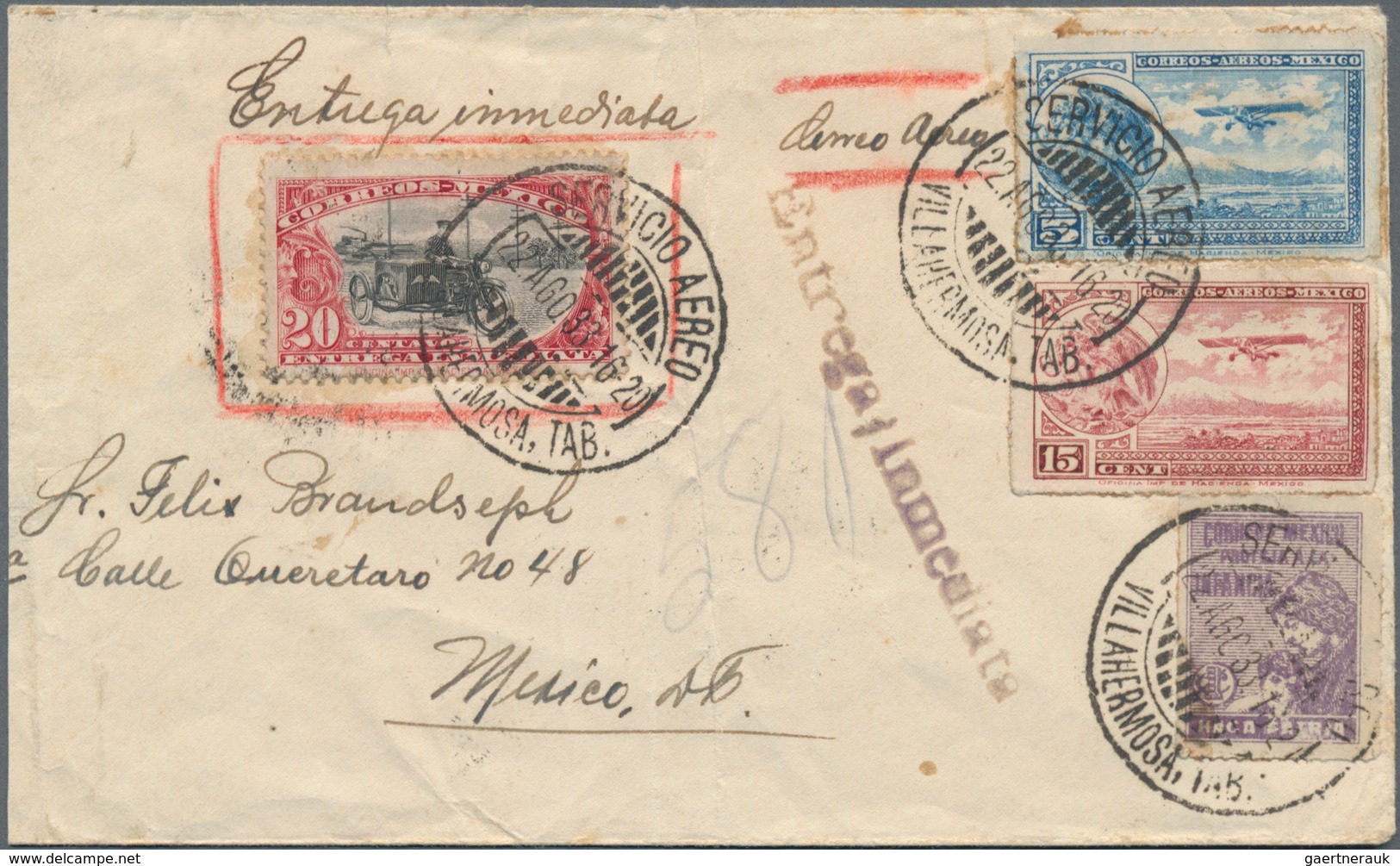 Alle Welt: 1894 - 1972 (ca.), Accumulation Of Over 70 Covers, While Letters, Postal Stationary, FDC, - Collections (without Album)