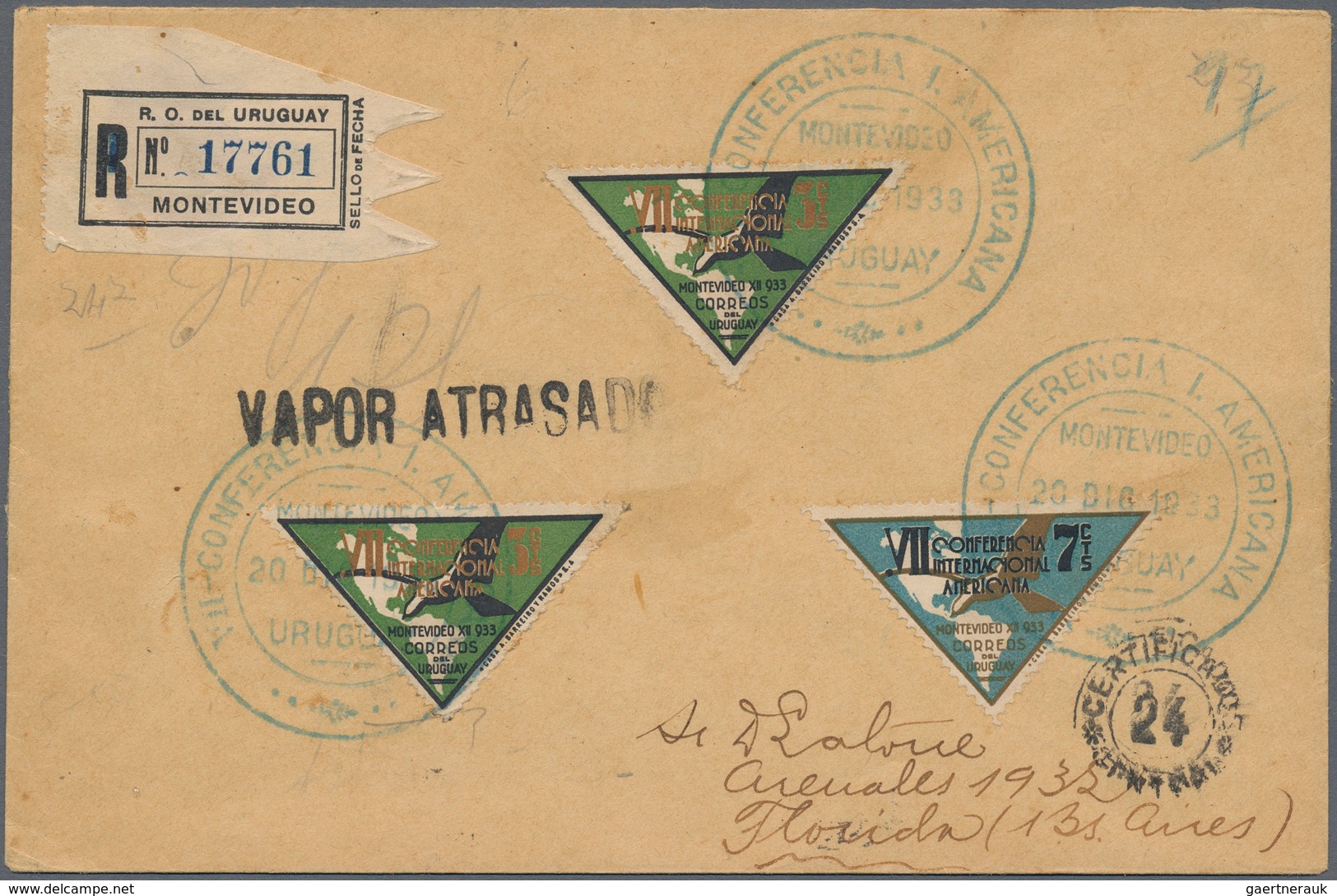 Übersee: 1915/1956, Sophisticated Lot Of 26 Covers/cards, E.g. Airmail, Egypt Special Event Postmark - Other & Unclassified