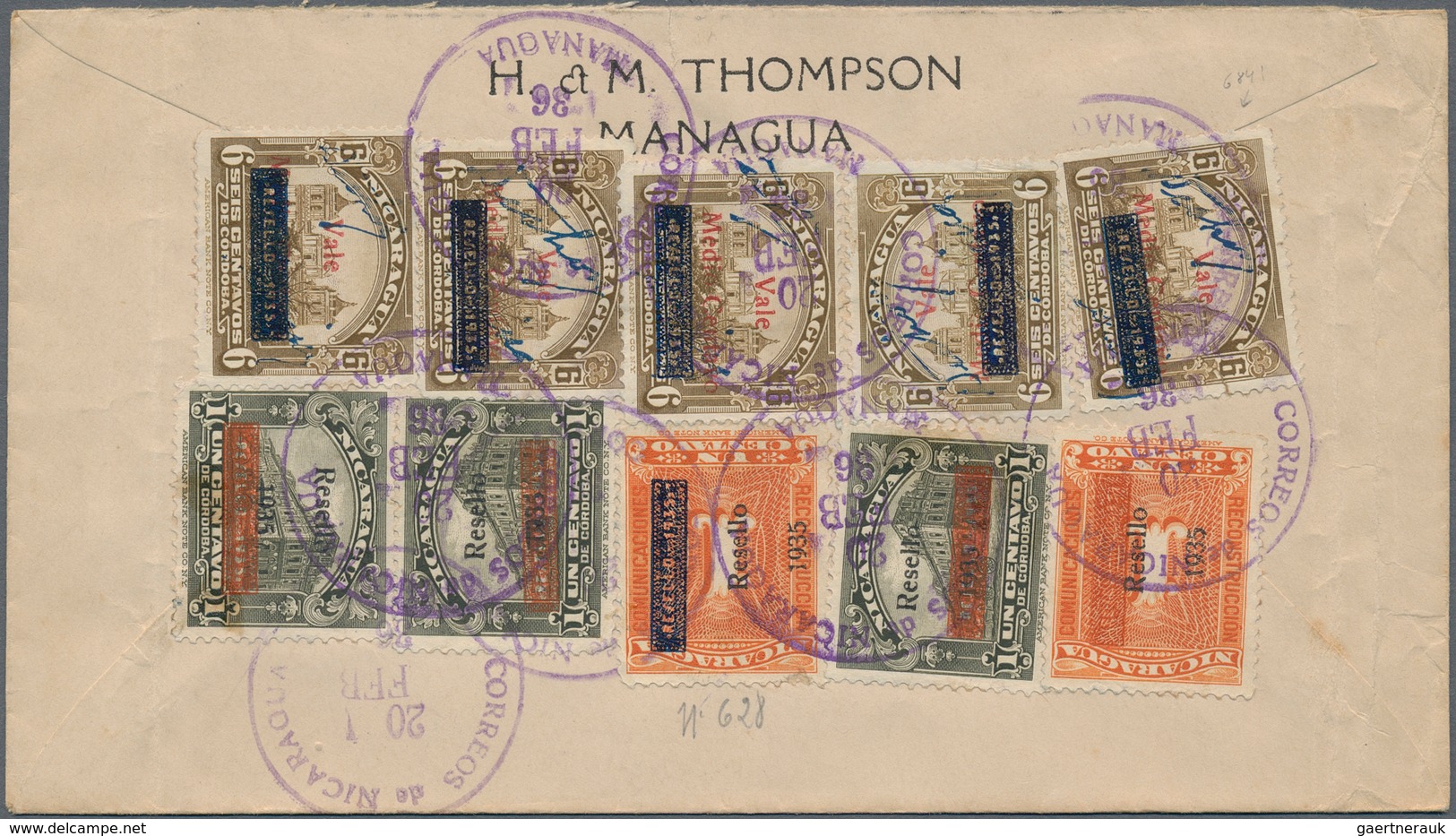 Mittel- Und Südamerika: 1890/1962, Covers/used Stationery Of Costa Rica (21, Inc. Card 1893 To Seneg - Otros - América