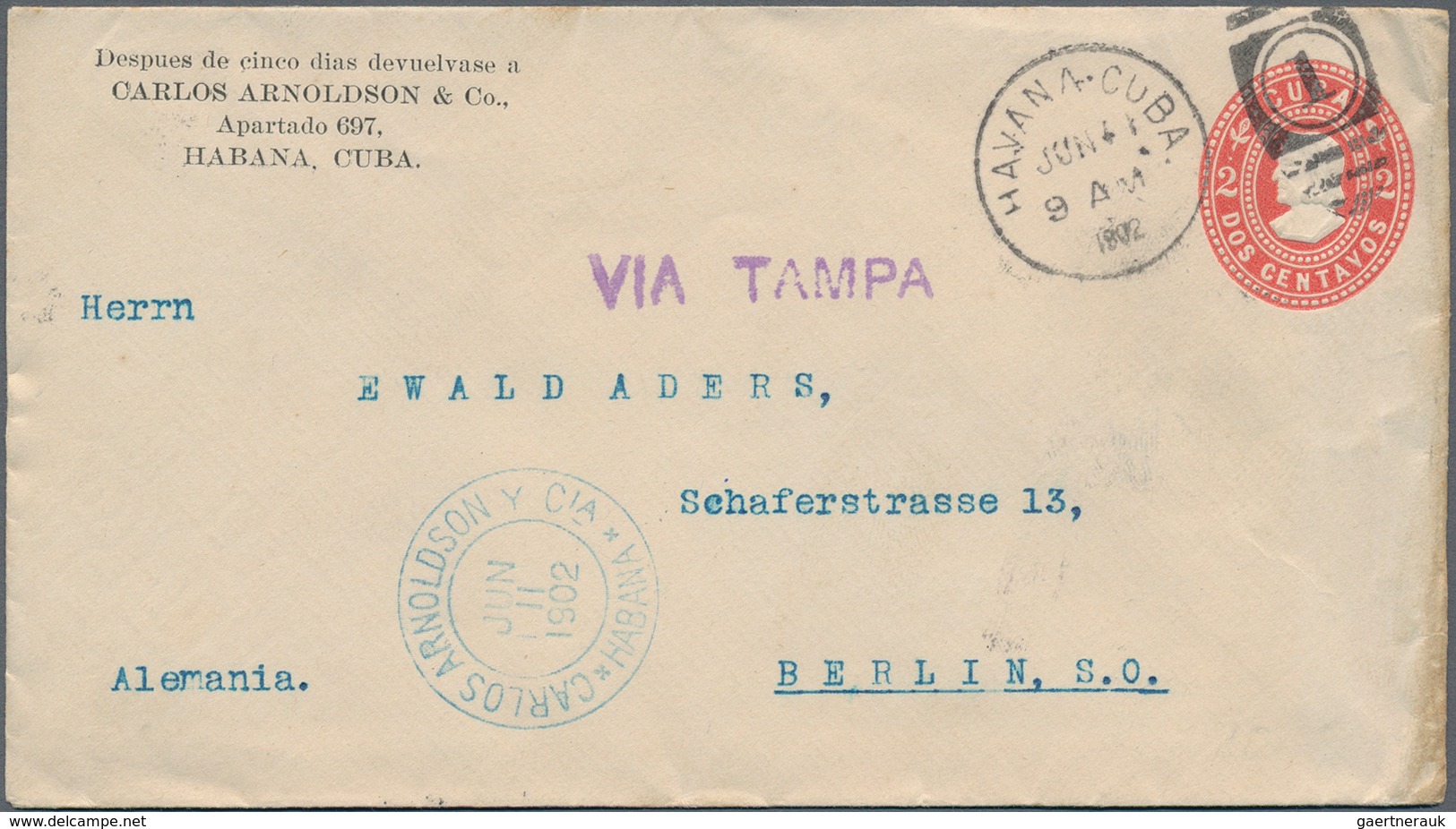Karibik: 1908/70 (ca.), Covers/used Stationery Of Cuba (23), Dominican Republic (11), Haiti (5) And - Otros - América