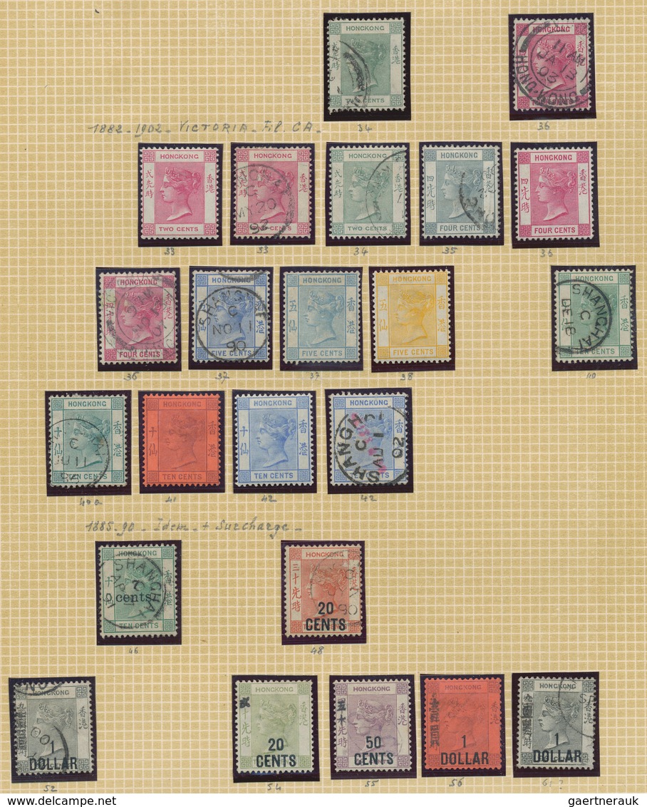 Britische Kolonien: 1855/1940 (ca.), Mainly QV, Mint And Used Collection Of Various Areas, Arranged - Autres & Non Classés