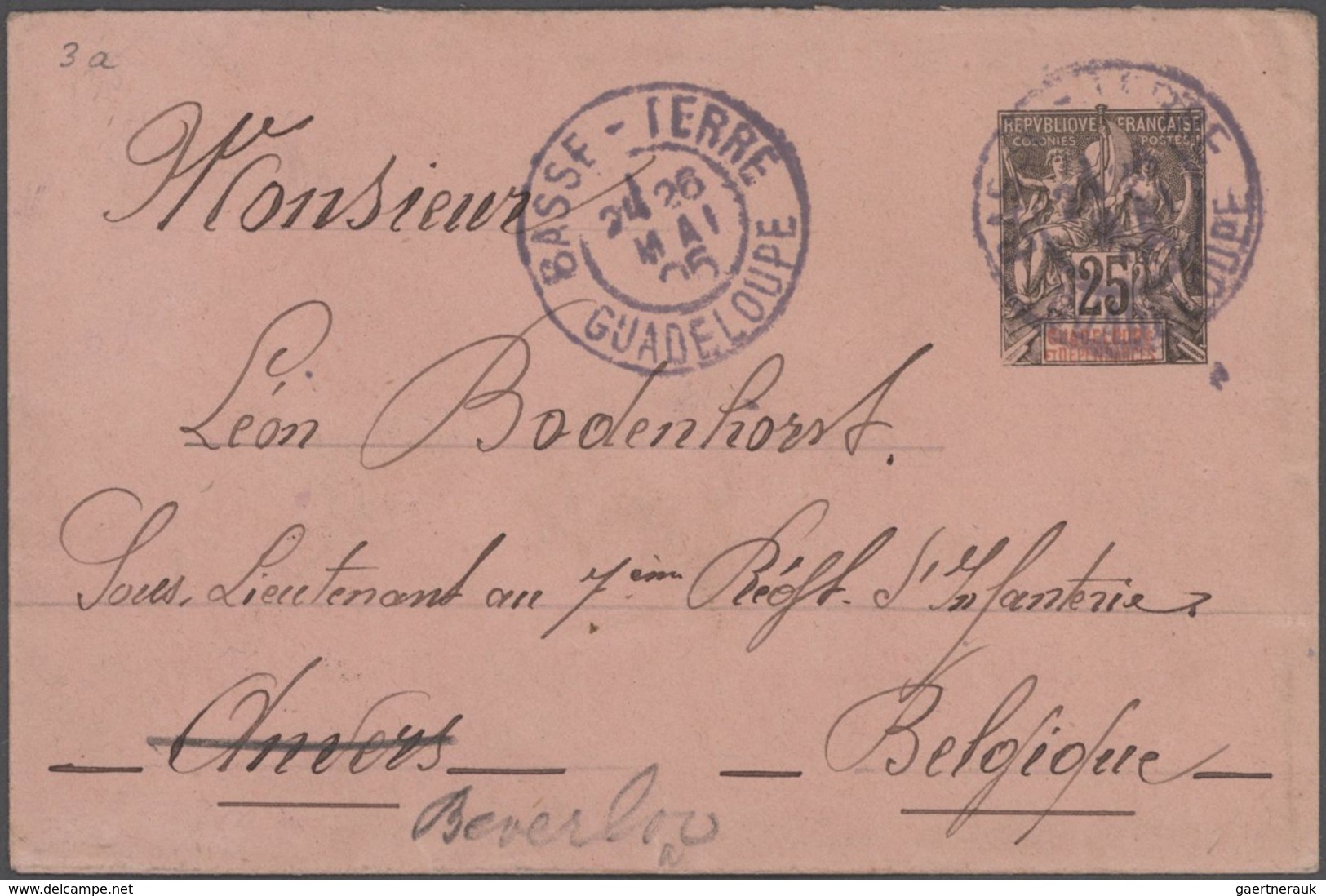 Französische Kolonien: 1876/1920 specialized old collection in an ancient album with ca. 510 mostly