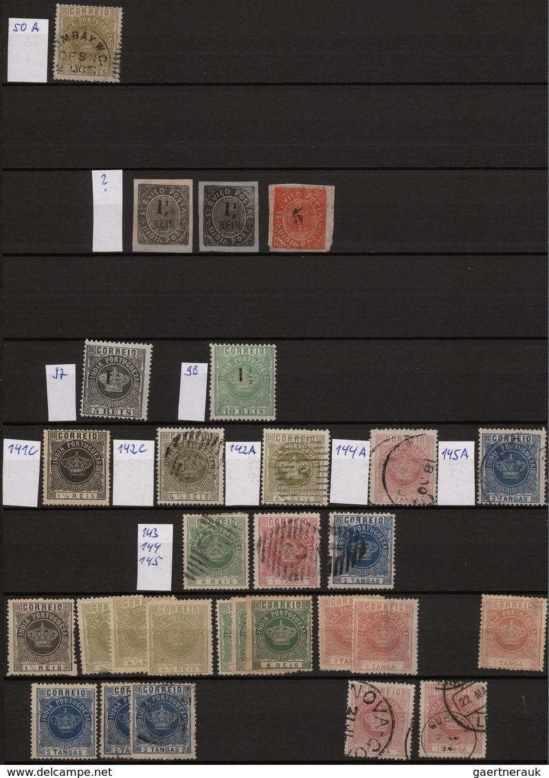 Portugiesische Kolonien: 1880/1970 (ca.), Mint And Used Collection/accumulation From Early Issues In - Autres & Non Classés