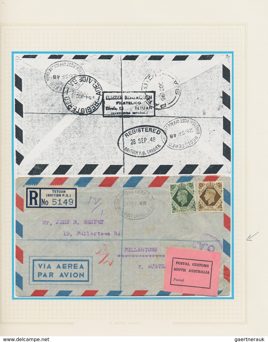 Flugpost Alle Welt: 1925/1945 Ca., Comprehensive Collection With More Than 100 Worldwide Airmail Cov - Other & Unclassified