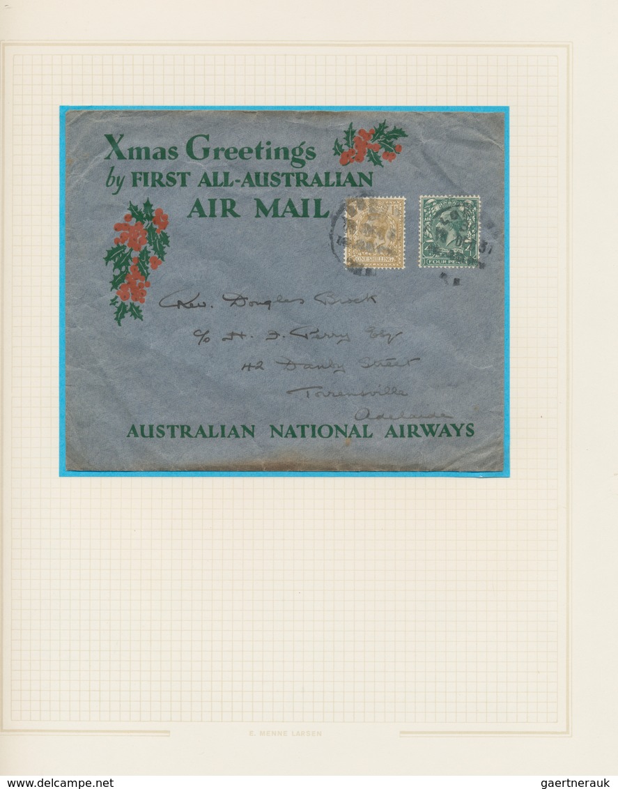 Flugpost Alle Welt: 1925/1945 Ca., Comprehensive Collection With More Than 100 Worldwide Airmail Cov - Other & Unclassified