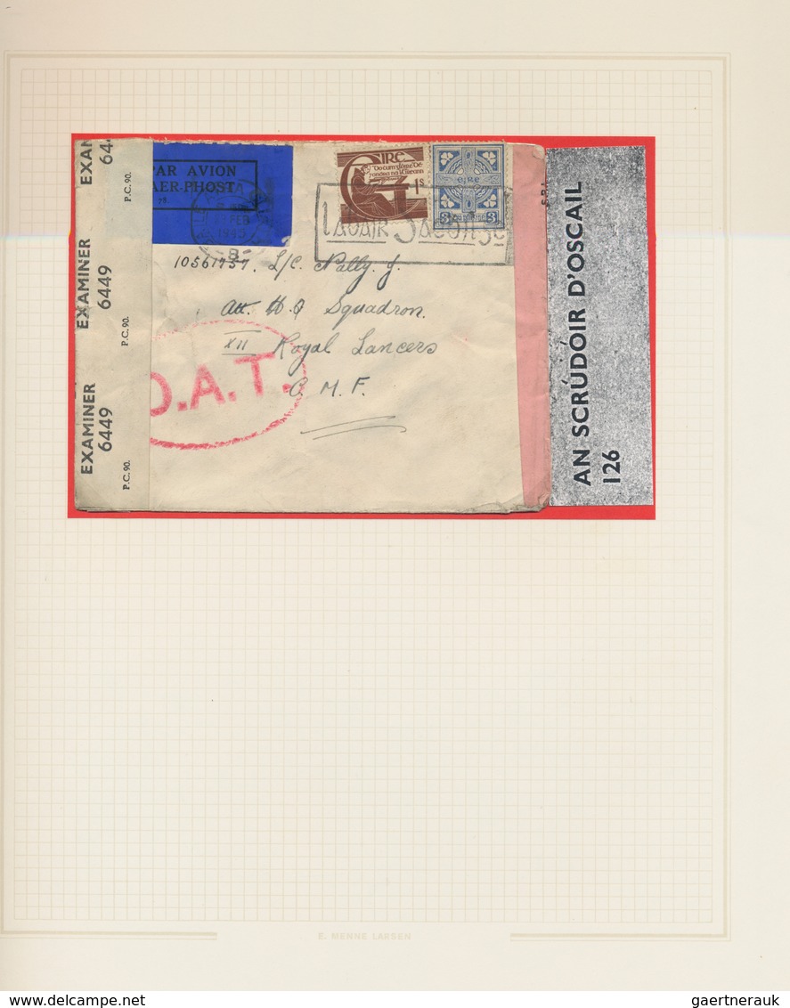 Flugpost Alle Welt: 1925/1945 Ca., Comprehensive Collection With More Than 100 Worldwide Airmail Cov - Other & Unclassified