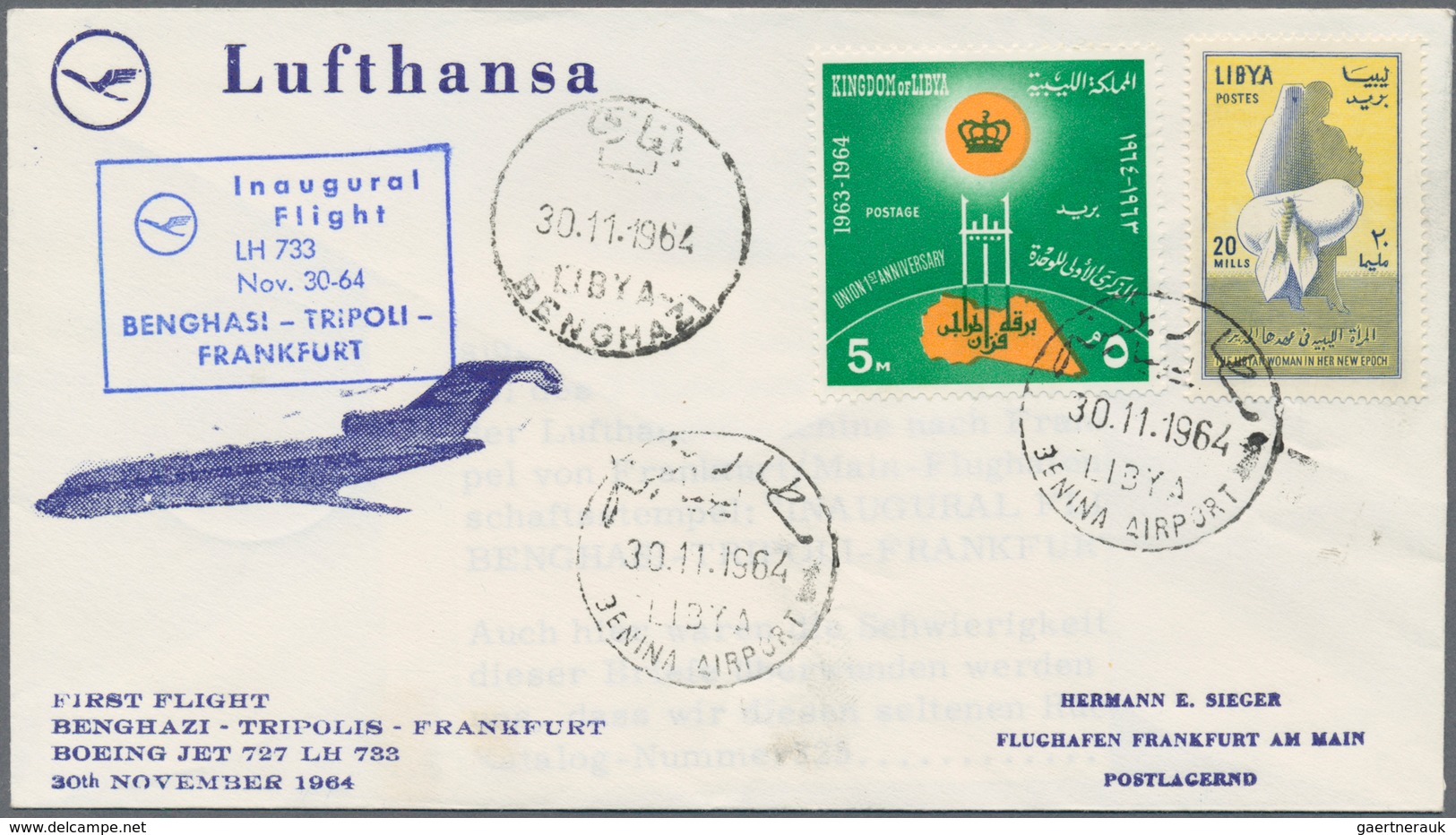 Flugpost Alle Welt: 1958/1989, Assortment Of Apprx. 330 Thematic Covers/cards, Comprising "Space", B - Autres & Non Classés