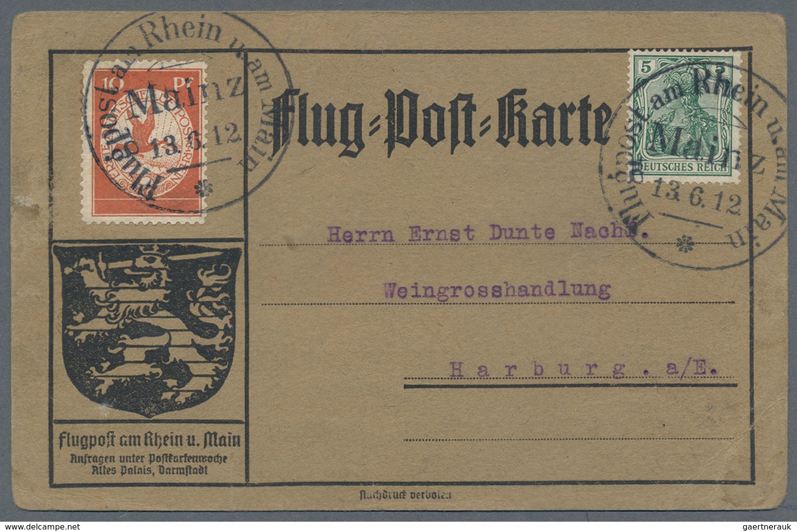 Zeppelinpost Deutschland: 1912/1945 (ca): Posten Mit über 90 Teils Sehr Raren Zeppelin-Belegen, Indi - Airmail & Zeppelin