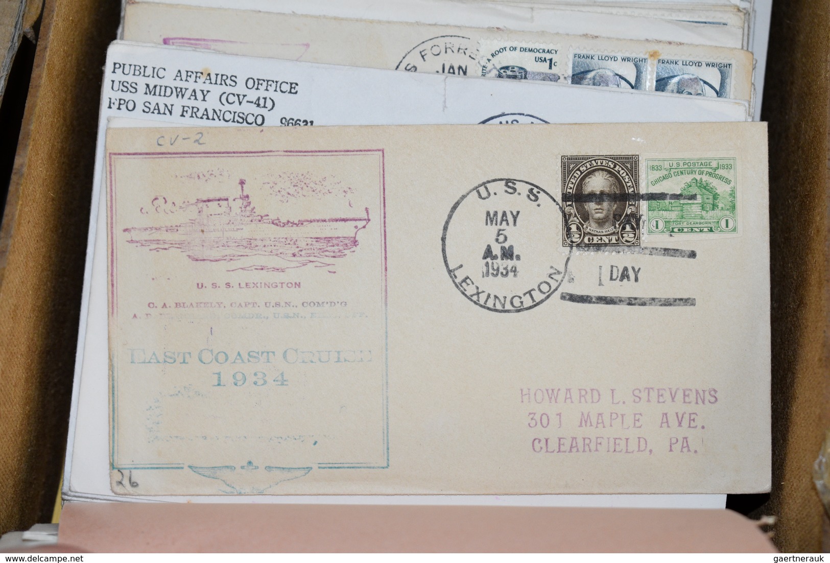 Schiffspost Alle Welt: 1960s/1980s, Naval Ship Post, giant collection with more than 10.000 covers f