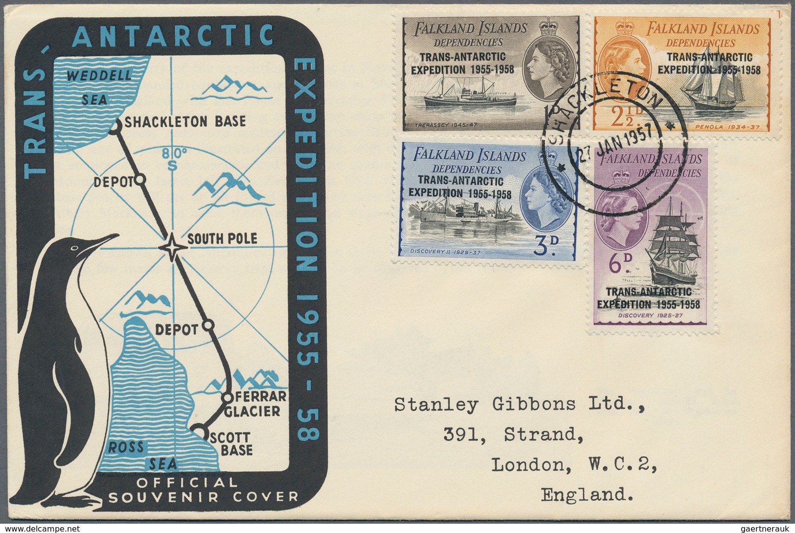 Thematik: Antarktis / Antarctic: 1952/2007, Sophisticated Collection/holding/accumulation Of 2000+ T - Autres & Non Classés