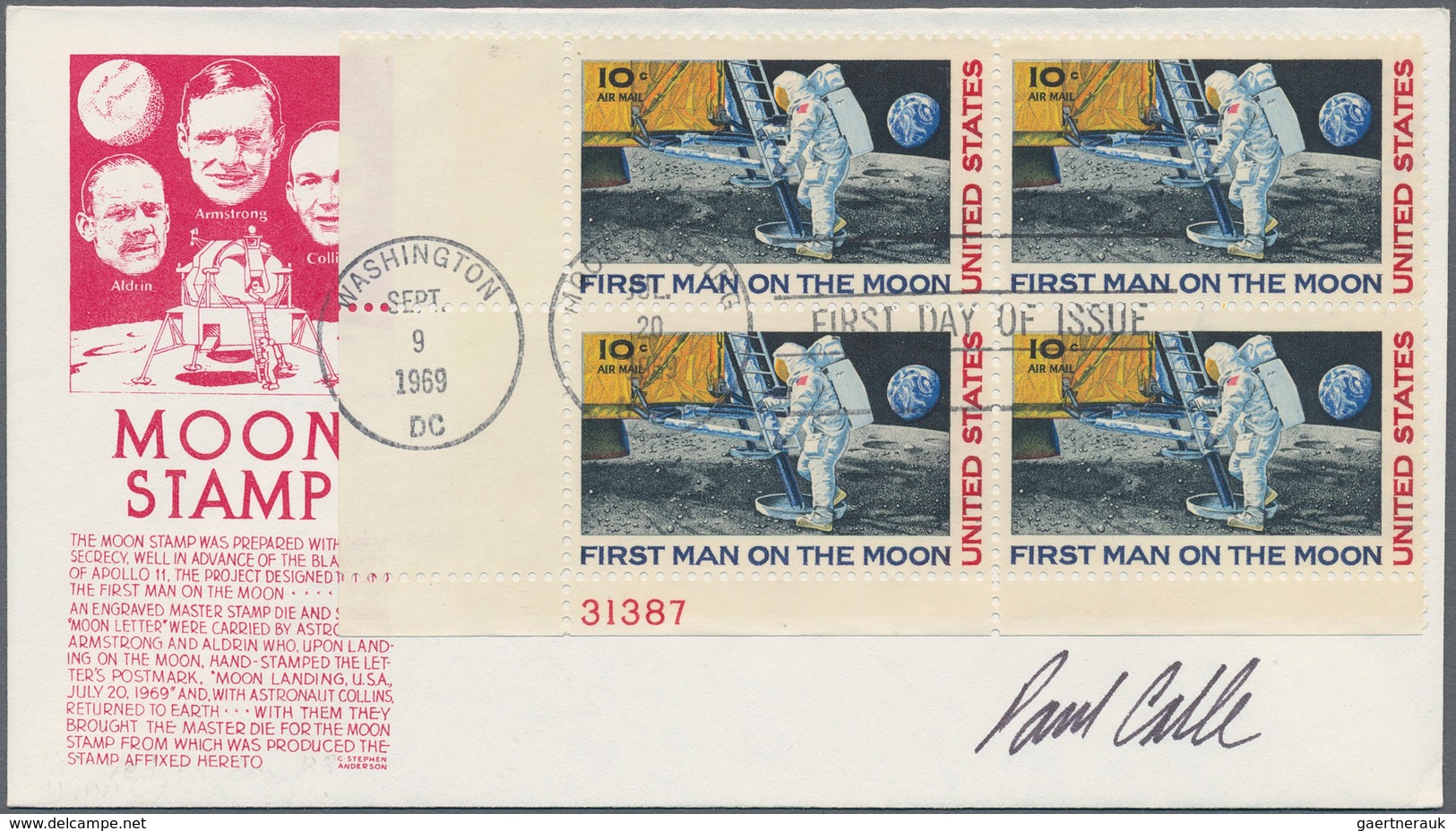 Thematik: Raumfahrt / Astronautics: 1969/1994, First Moon Landing (U.S. Commemorative Stamps), Assor - Sonstige & Ohne Zuordnung