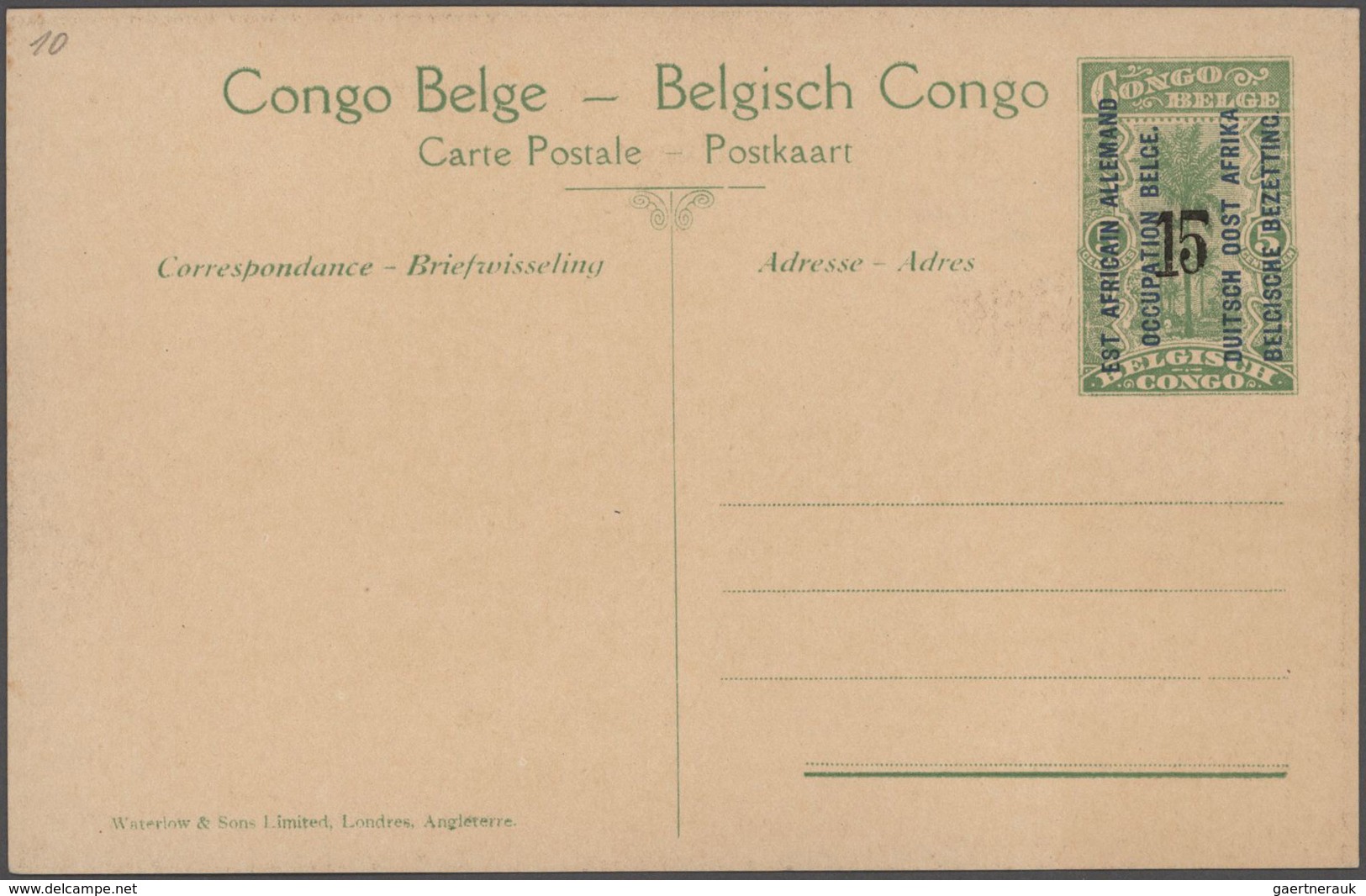 Belgien - Ganzsachen: 1871/1939 Collection of about 330 unused and used postal stationeries in large