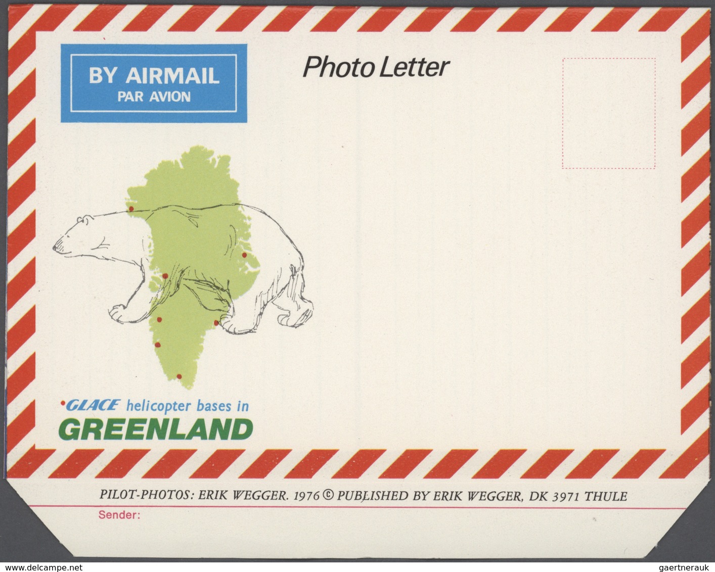 Dänemark - Grönland: 1972/81 AEROGRAMMES Ca. 153 Photo Airletters, Many Unused And Unfolded Items Sc - Lettres & Documents