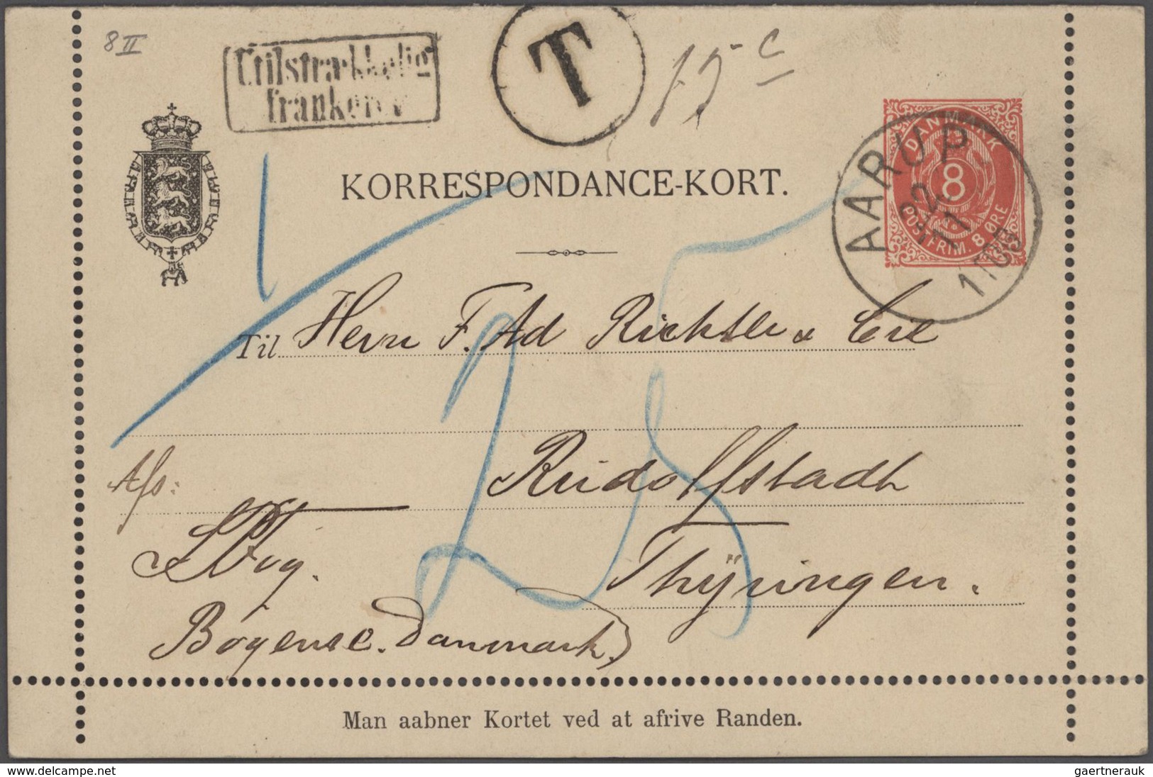 Dänemark - Ganzsachen: 1864/1935 Collection of about 710 unused and used postal stationeries in larg