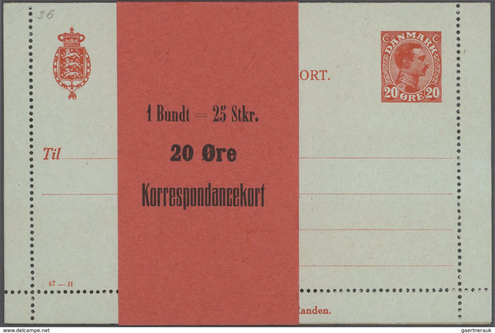 Dänemark - Ganzsachen: 1864/1935 Collection of about 710 unused and used postal stationeries in larg