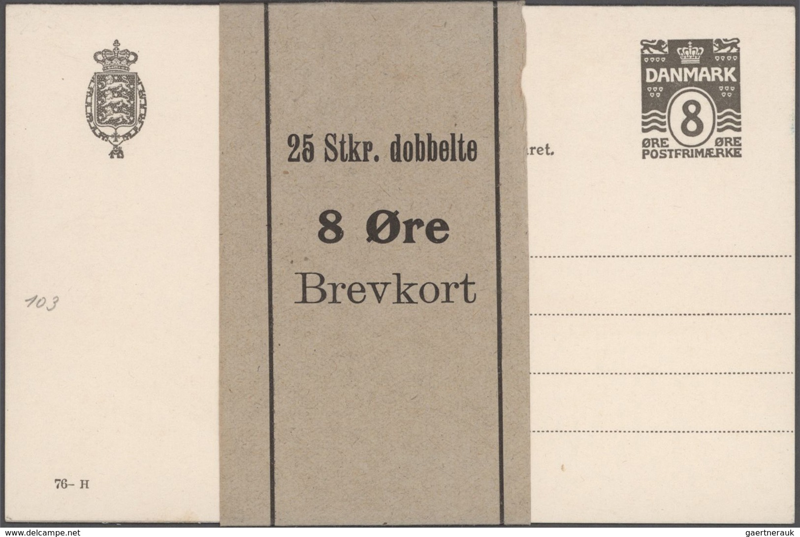 Dänemark - Ganzsachen: 1864/1935 Collection of about 710 unused and used postal stationeries in larg