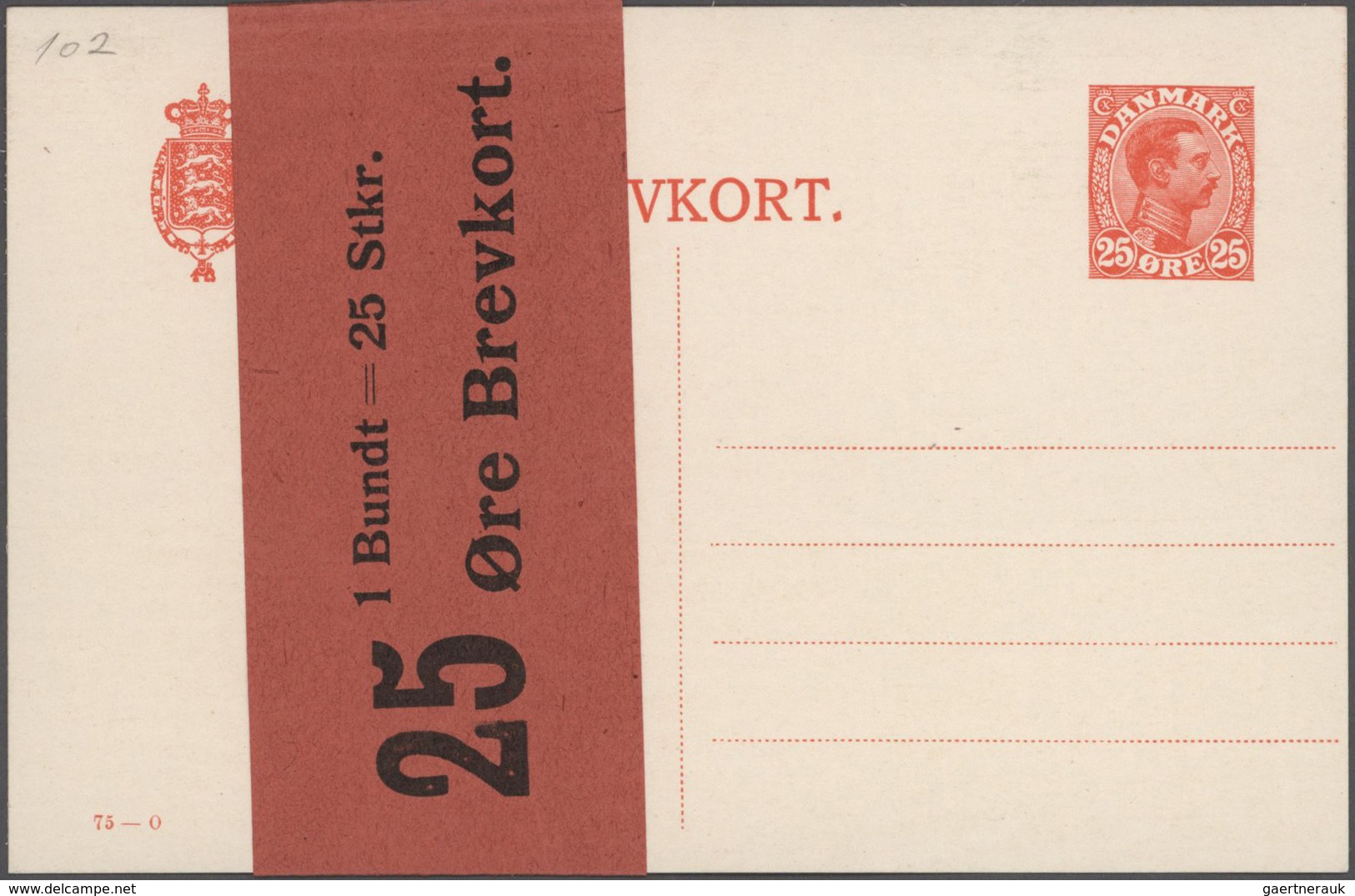 Dänemark - Ganzsachen: 1864/1935 Collection of about 710 unused and used postal stationeries in larg