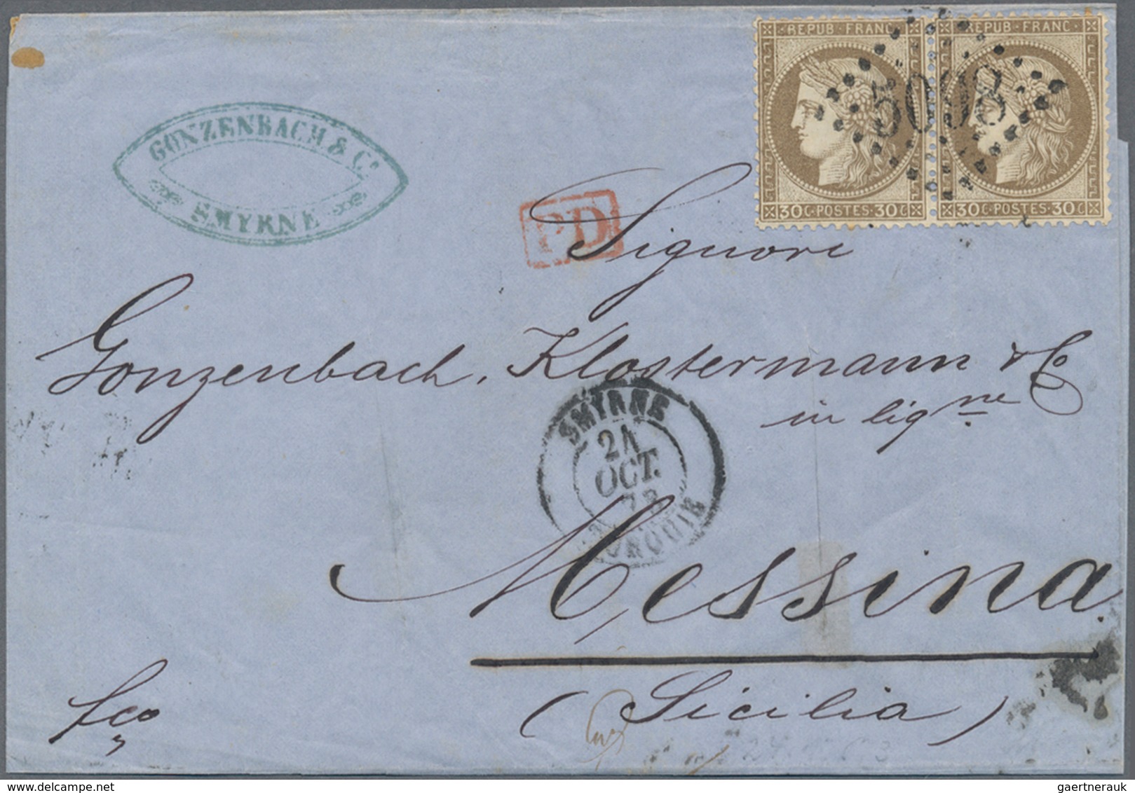 Französische Post In Der Levante: 1900/1910 (ca.), 17 Postal Stationeries, Envelopes And Folded Lett - Autres & Non Classés