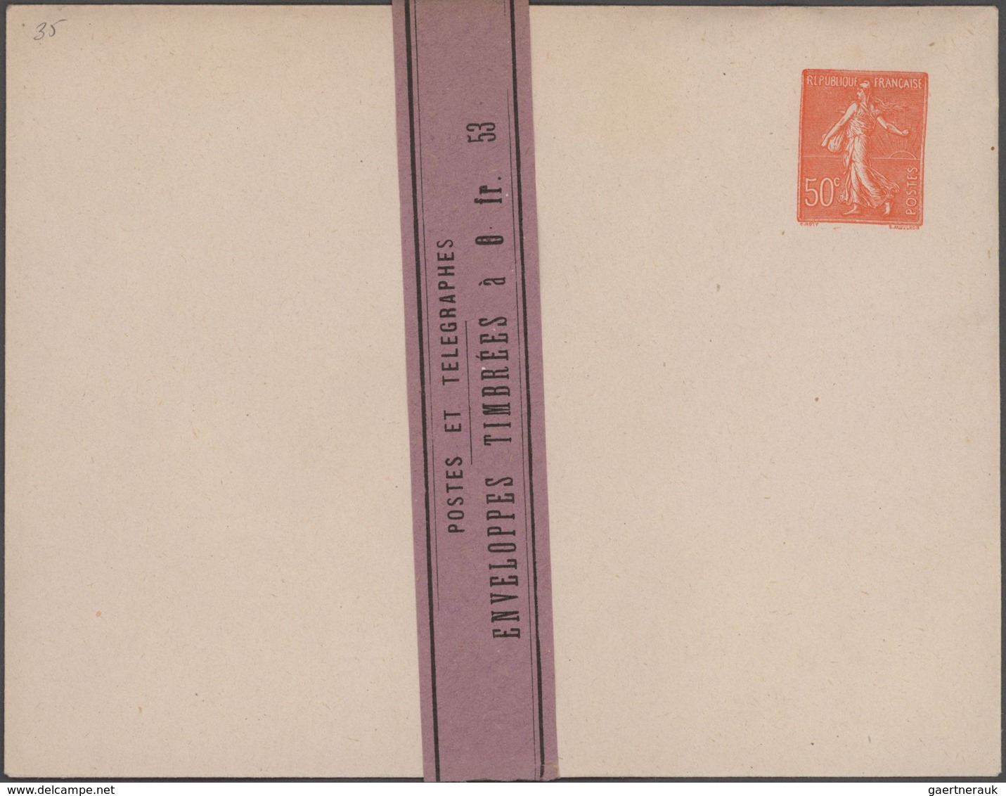 Frankreich - Ganzsachen: 1870/1935 Collection of about 270 unused and used postal stationeries in la