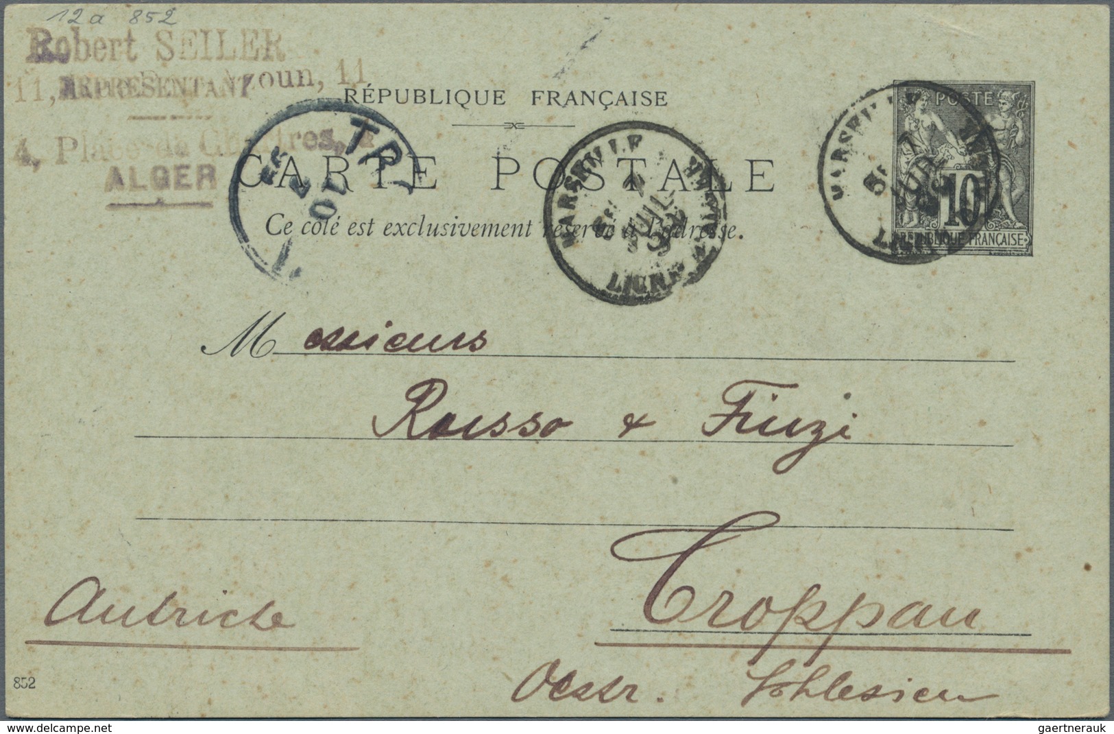 Frankreich - Ganzsachen: 1883/96 Ca. 100 Unused And Used Postal Stationery Postcards And Lettercards - Autres & Non Classés