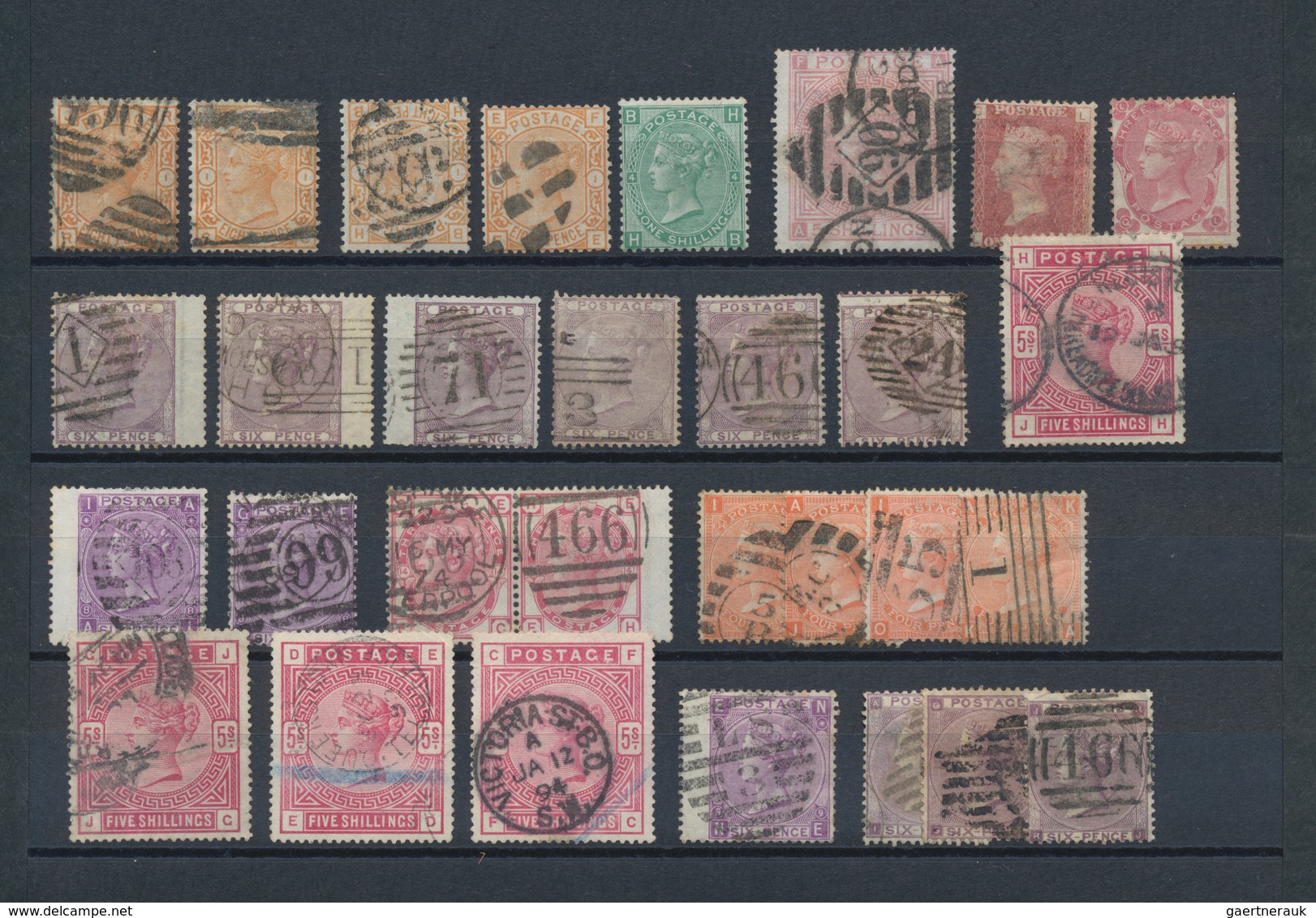 Großbritannien: 1841/1920 (ca.), Used And Mint Accumulation On Stockcards With Plenty Of Material, B - Other & Unclassified