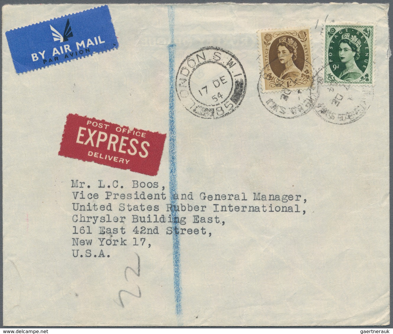 Großbritannien: 1860/1962 Holding Of Ca. 210 Letters, Cards, Picture Postcards, An Airgraph And Used - Autres & Non Classés