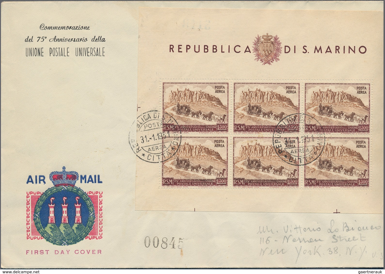 Italien: 1860-1970, spannender Bestand mit rund 350 Briefen, Ganzsachen, Belegen, Ansichtskarten und