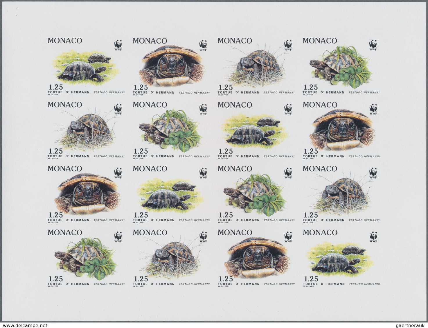 Monaco: 1943/1994, Special Collection Of IMPERFORATED Issues Sorted In Four Albums All In Units Or S - Covers & Documents