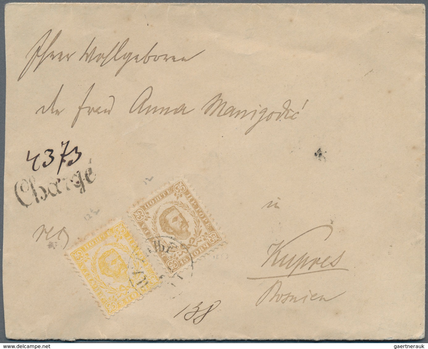 Montenegro: 1879/1945. spannende Partie mit fast nur besseren Stücken, Briefe, Ganzsachen, Postkarte