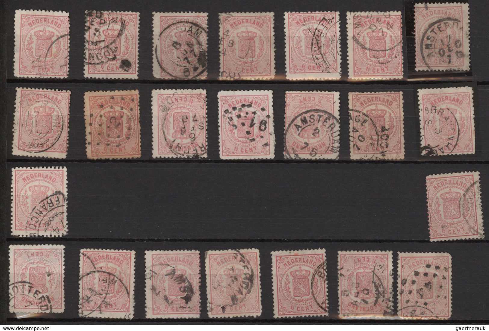 Niederlande: 1864/1890 Ca., PLATE FLAWS And VARIETIES, Extensive Accumulation With Hundreds Of Stamp - Covers & Documents