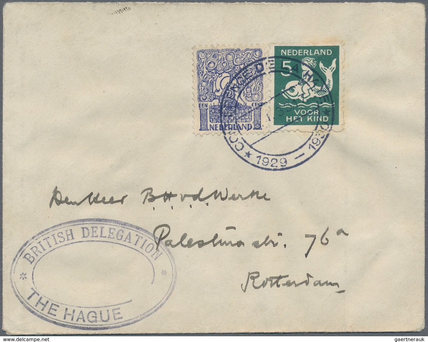 Niederlande - Stempel: 1907/1955, Lot Of 20 Covers/cards With Special Event Postmarks (e.g. Peace Co - Postal History