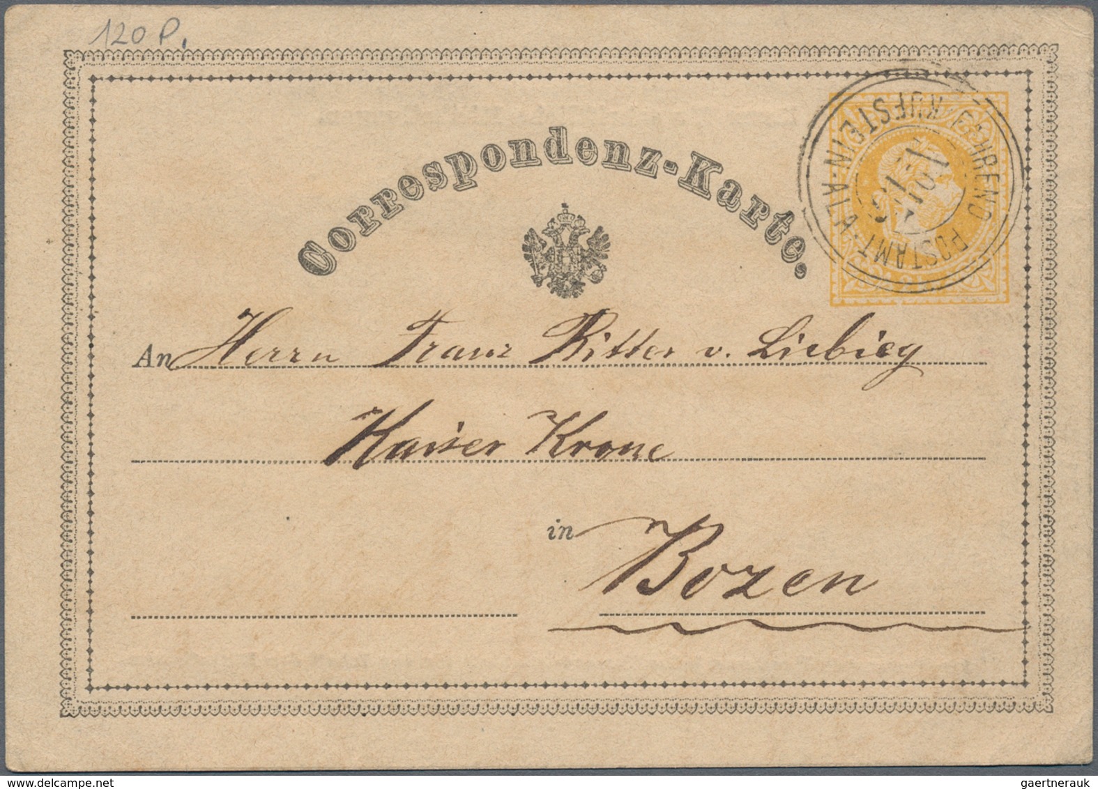 Österreich: 1852 - 1874, Posten Von 26 Belegen, U.a. Briefe Mit 3 Stück 6 Kreuzer-Ausgabe Von St. Pö - Sammlungen