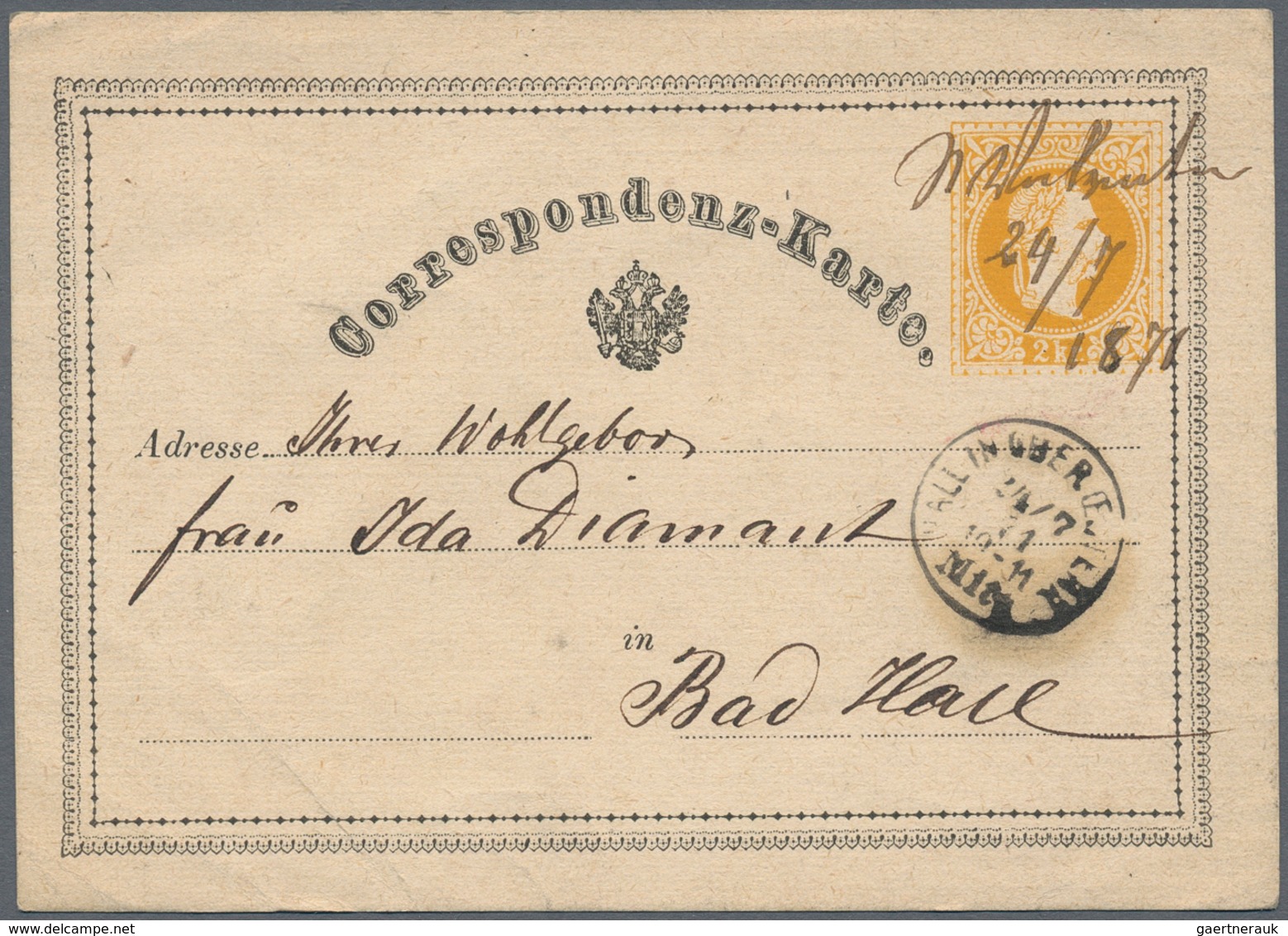 Österreich: 1852 - 1874, Posten Von 26 Belegen, U.a. Briefe Mit 3 Stück 6 Kreuzer-Ausgabe Von St. Pö - Collections