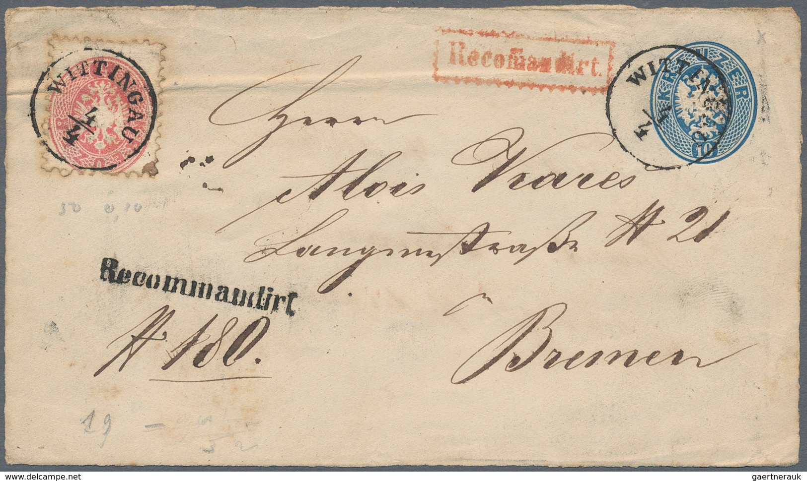 Österreich: 1866 - 1946 (ca.), Posten Von Ca. 200 Belegen, Dabei Einschreiben, Gute Stempel, Wie Z. - Collezioni