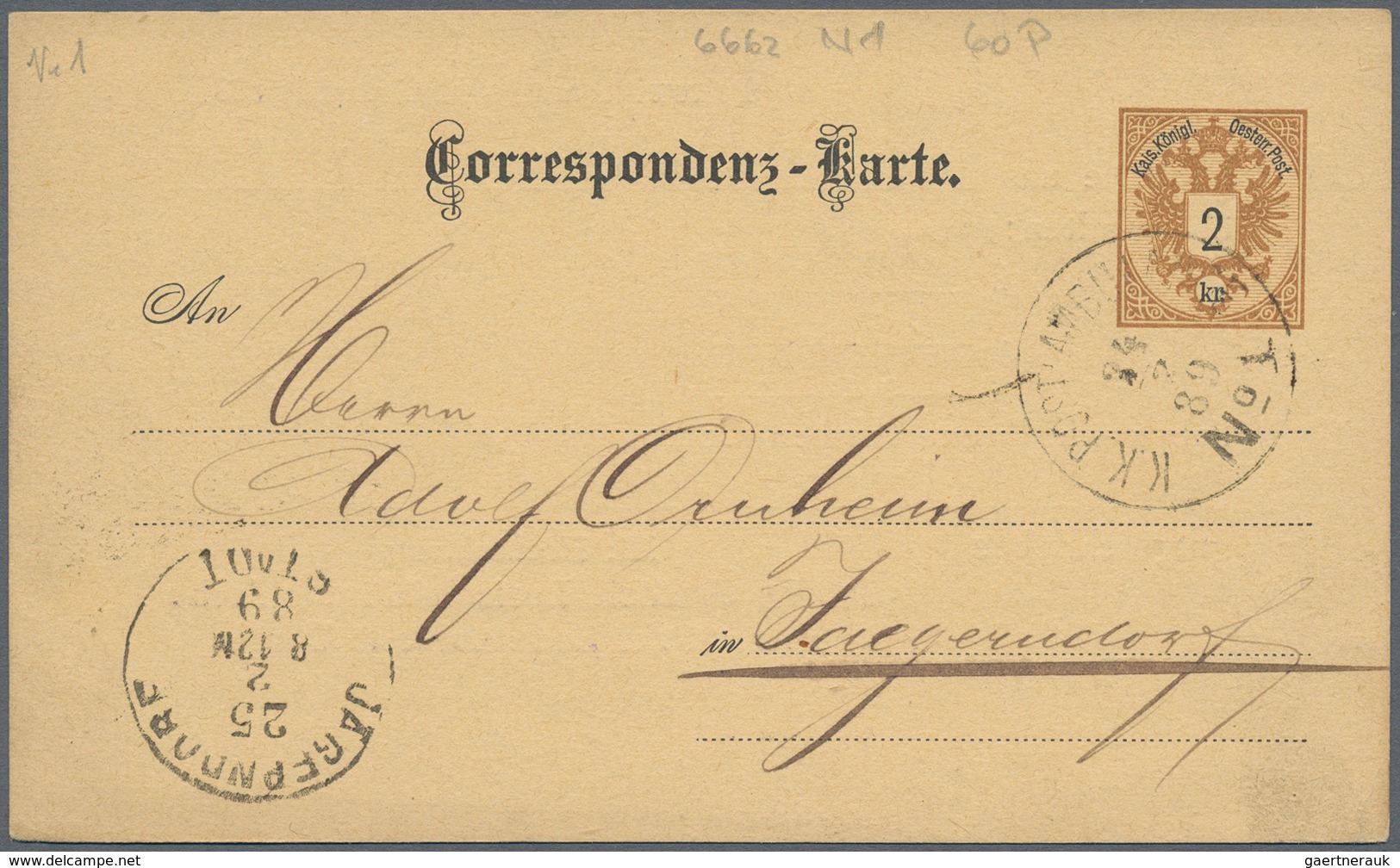 Österreich: 1878 - 1900 (ca.), Posten Von über 50 Ganzsachen Und Briefen, Dabei Große Stempelvielfal - Collections