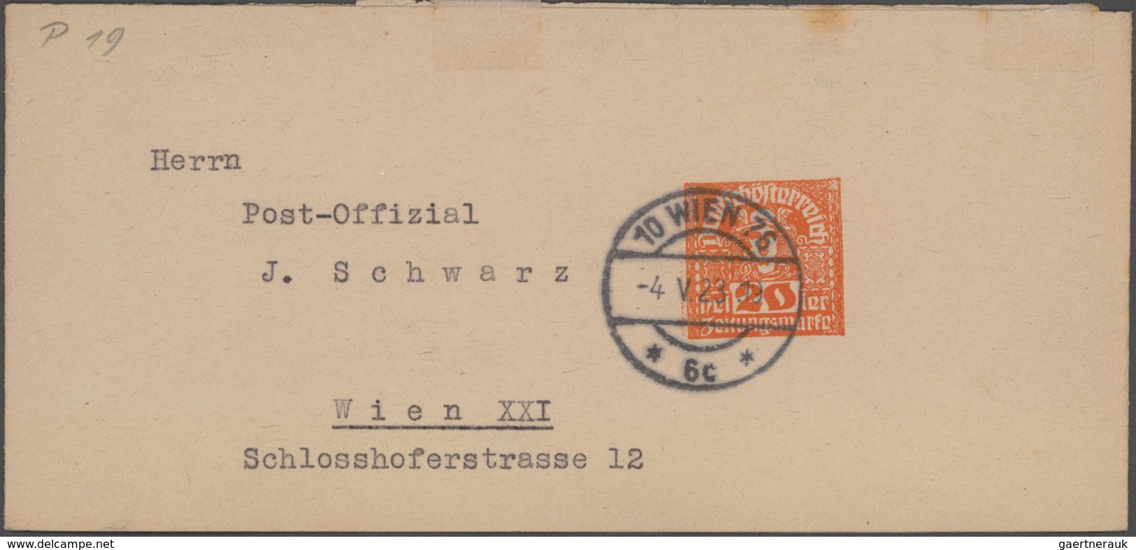 Österreich - Ganzsachen: 1872/1935 Spezialsammlung Im Alten Großen Ganzsachenalbum Mit Ca. 430 Ungeb - Other & Unclassified