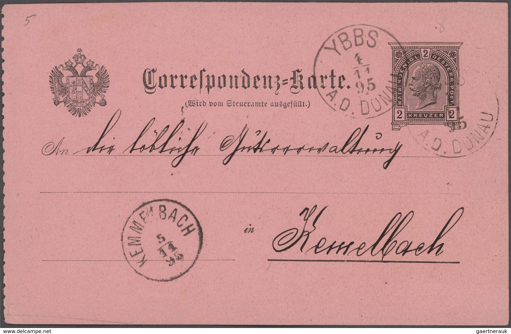 Österreich - Ganzsachen: 1872/1935 Spezialsammlung Im Alten Großen Ganzsachenalbum Mit Ca. 430 Ungeb - Other & Unclassified
