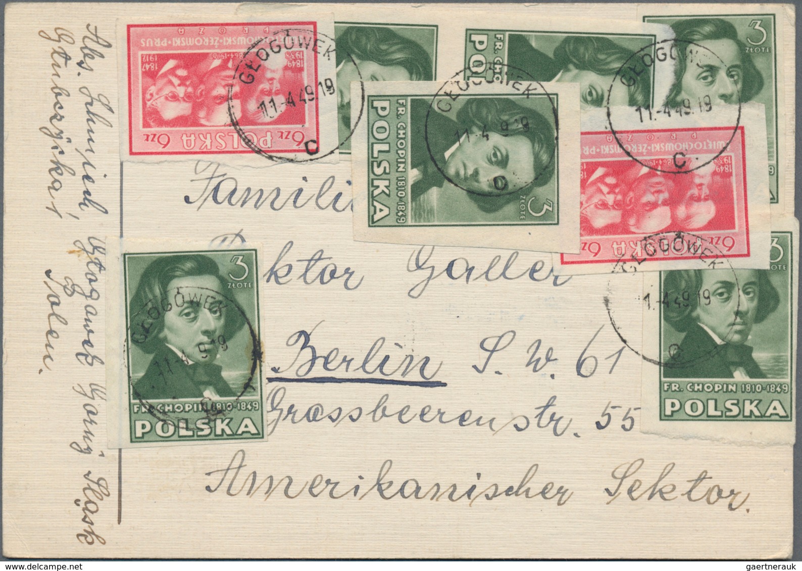 Polen: 1919/91 Holding Of Ca. 220 Letters, Postcards, Picture-postcards, And Used Postal Stationarie - Usati