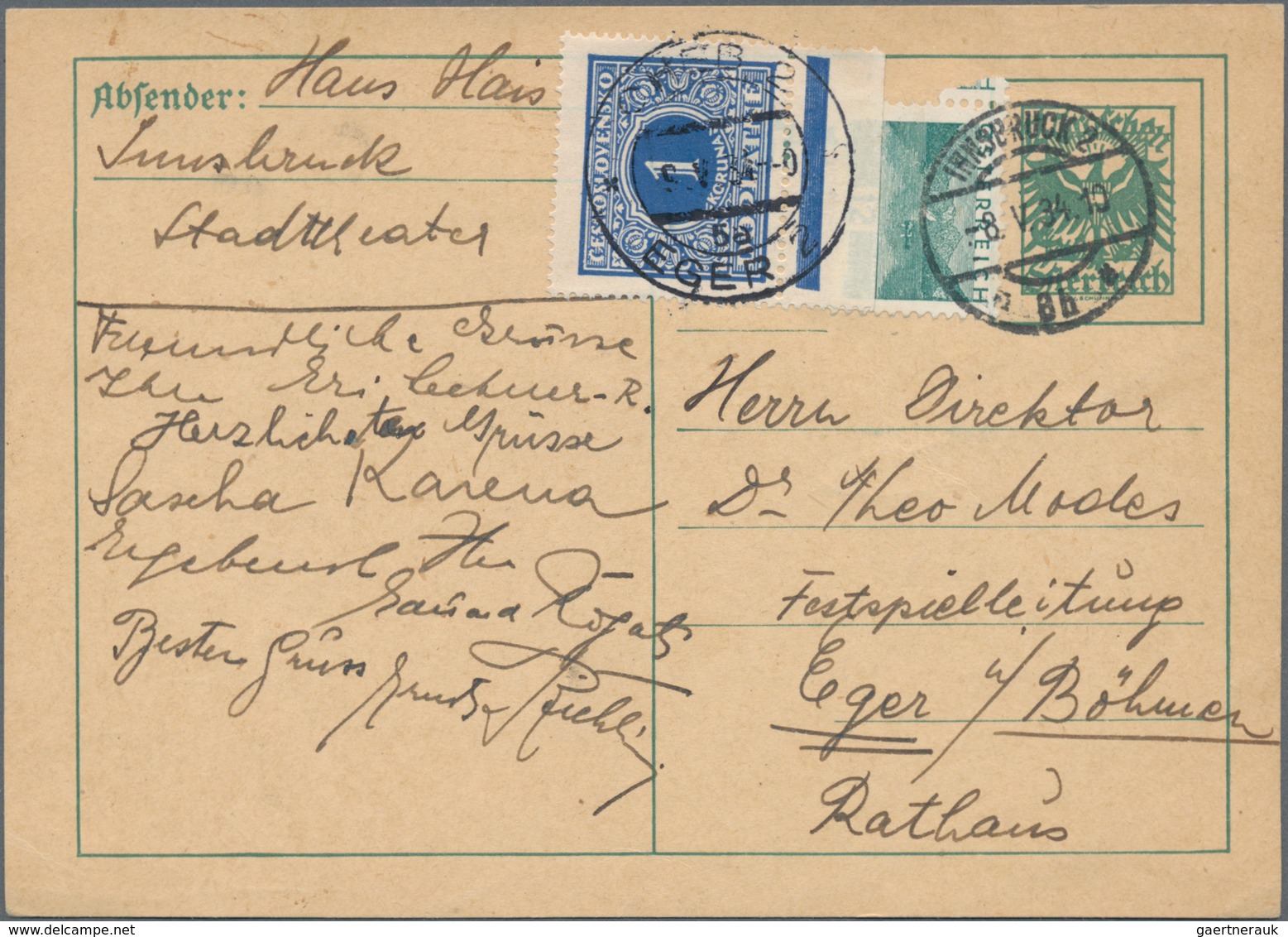 Tschechoslowakei: 1919/86, Holding Of Ca. 150 Letters, Cards, Picture Postcards, A Franked Consignme - Lettres & Documents