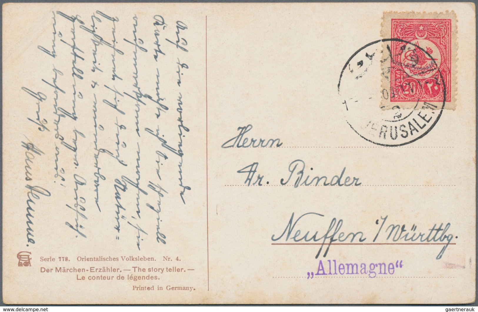 Türkei: 1880 - 1918, (ca.), Accumulation Of 35 Covers (letters, Postal Stationery, Picture-postcards - Used Stamps