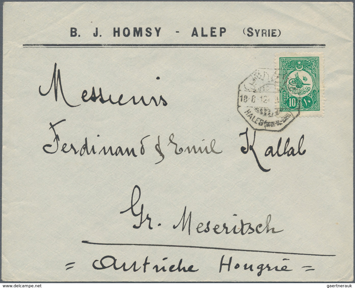 Türkei: 1900/1935 (ca.), over 200 envelopes, folded letters and postal stationeries, with a large pa