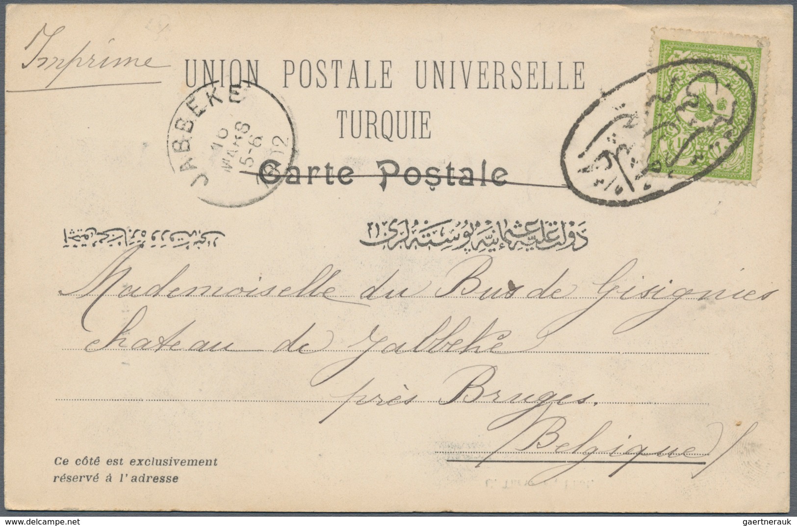 Türkei: 1900/1935 (ca.), over 200 envelopes, folded letters and postal stationeries, with a large pa