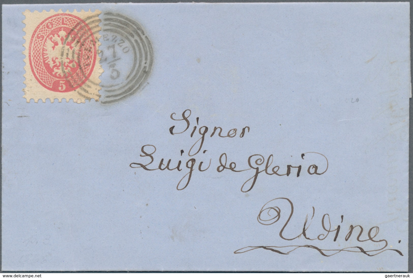 Europa: 1862/1978, Holding Of Ca. 430 Letters, Service Letters, Printed Matter, Cards, Ppc And Used - Sonstige - Europa
