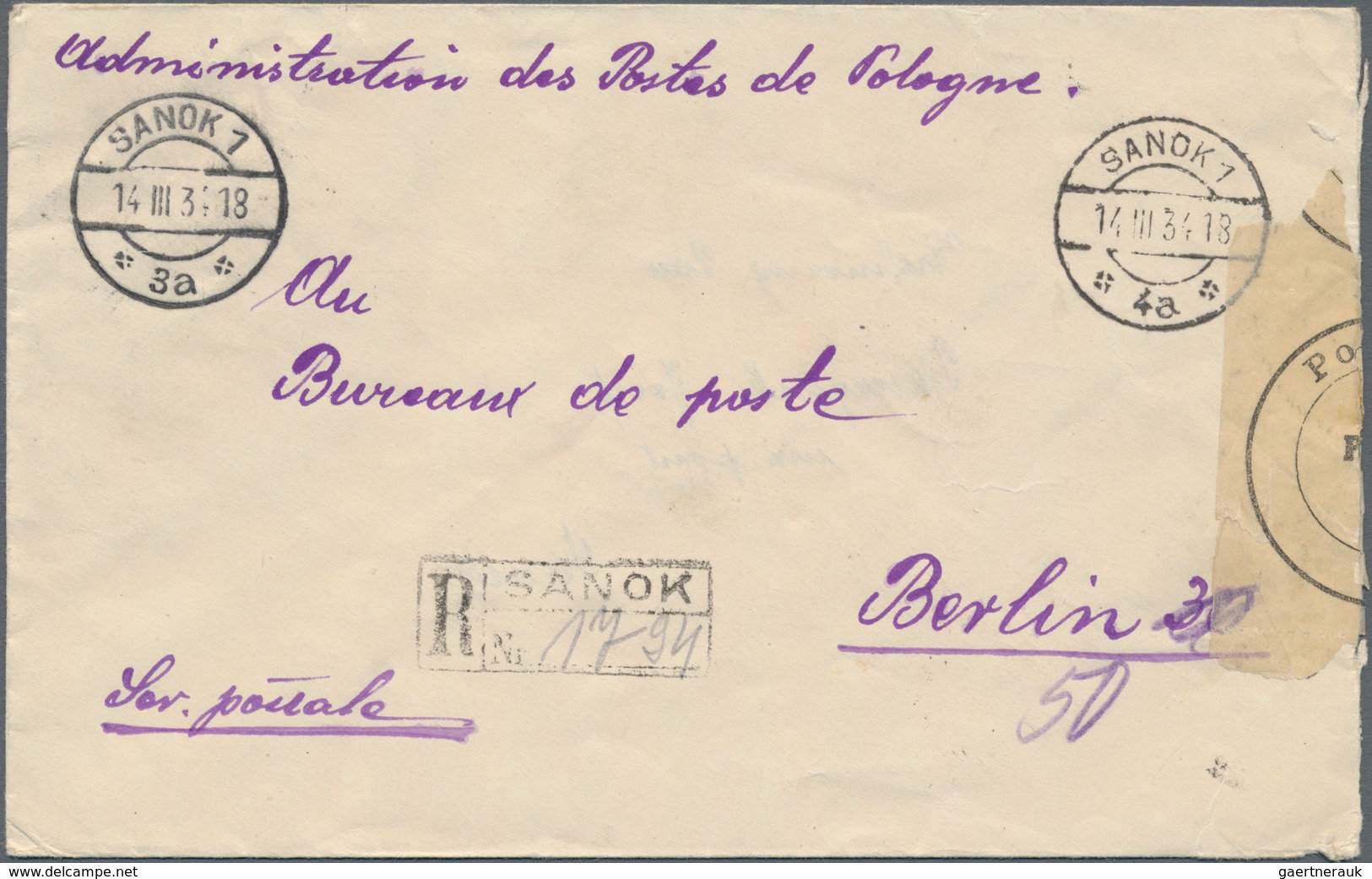 Europa: 1873/1968, holding of about 120 letters, cards, parcel cards and used postal stationery, inc