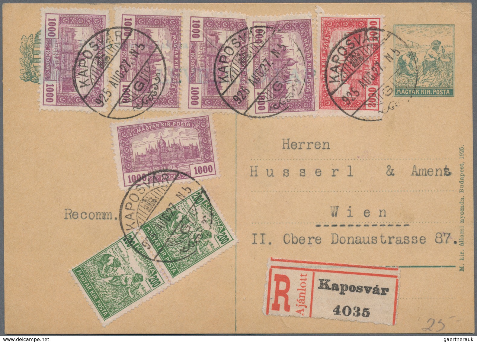 Europa - Ost: 1873/1977 holding of ca. 160 letters, cards, picture-postcards and mostly used postal