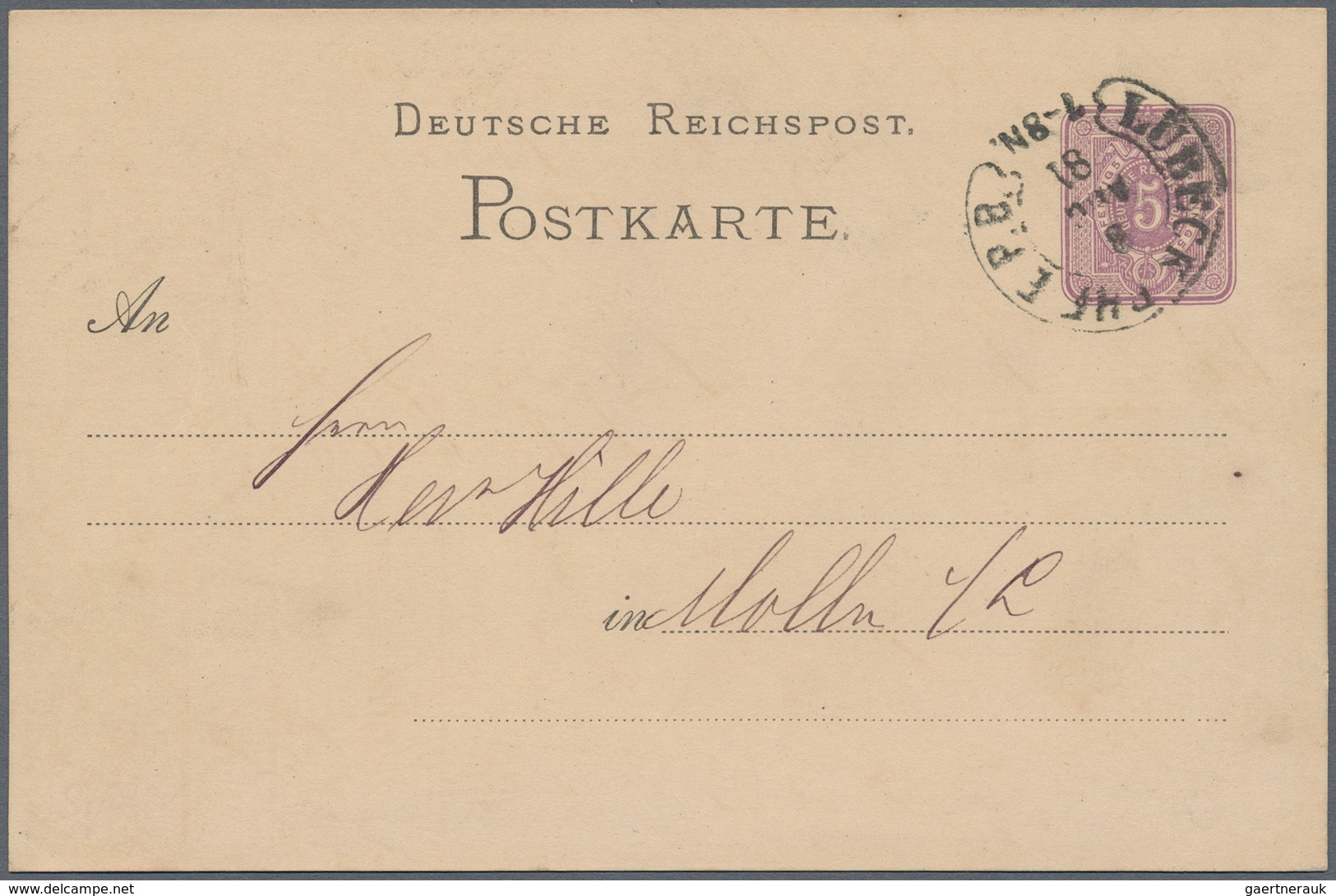 Deutschland: 1807 - 1941, Posten Von Ca. 50 Belegen, Dabei Stempel, Einschreiben, Posthilfsstellen, - Collections